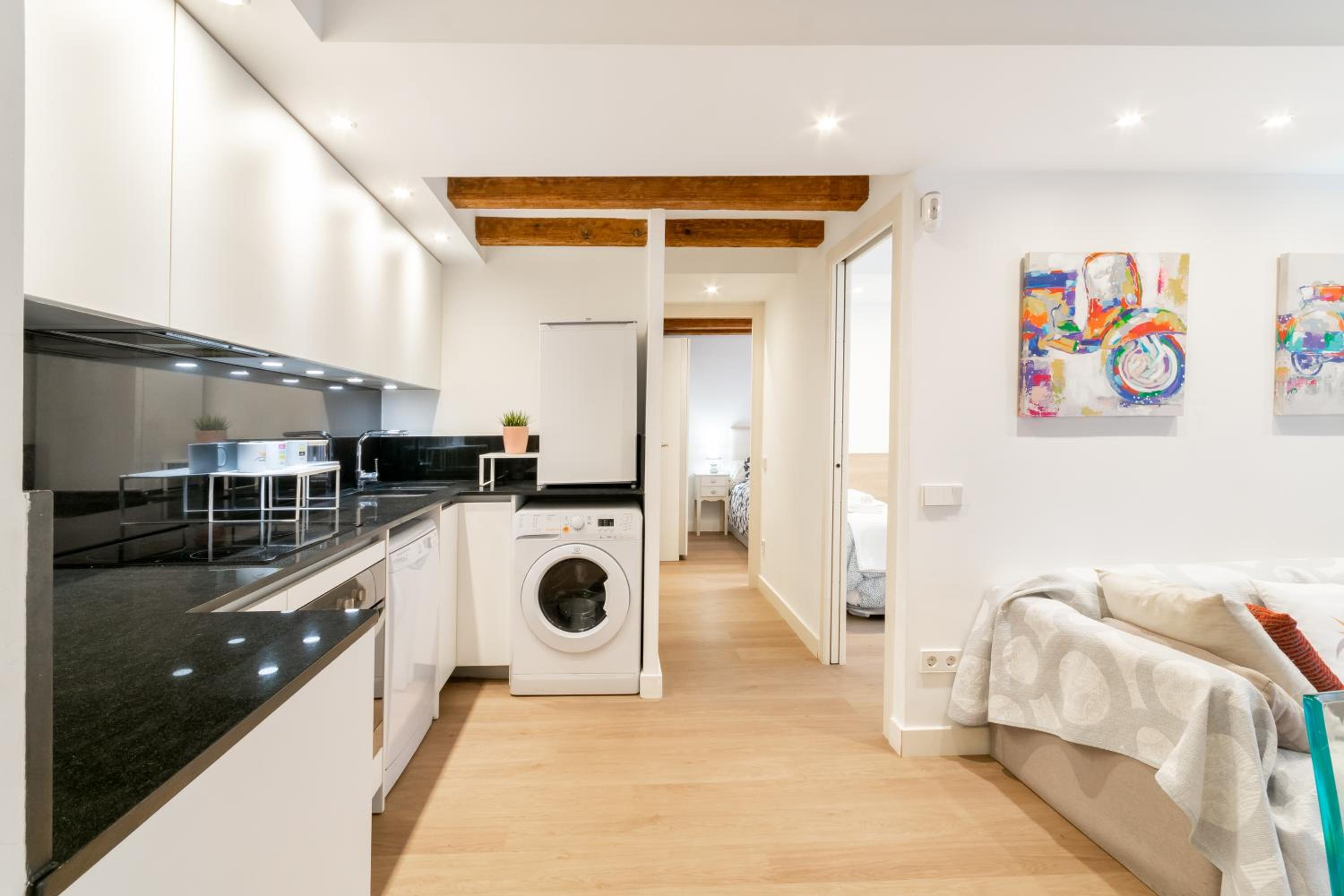 Apartamento de dos habitaciones
