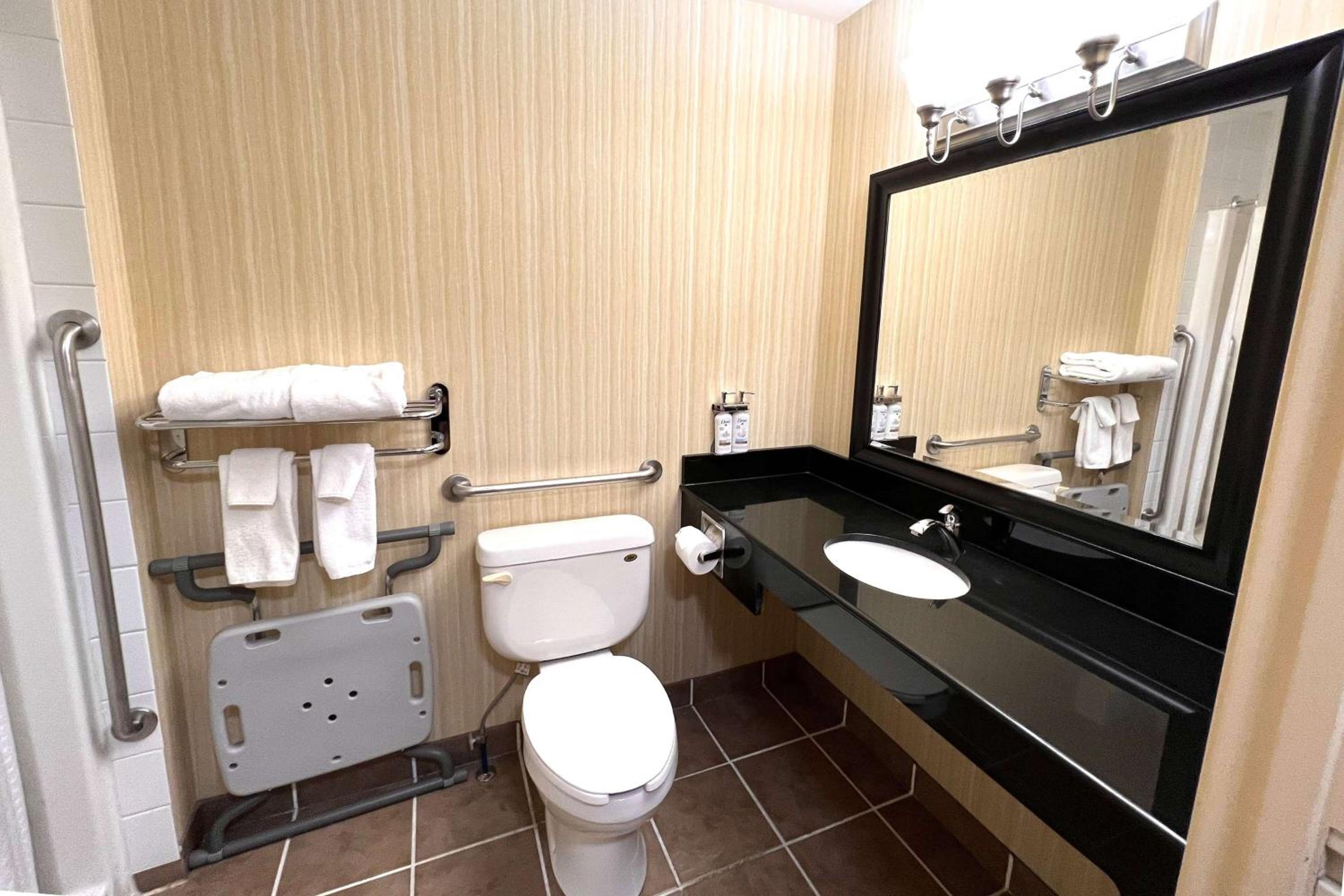 Queen Room with Roll-in Shower - Mobility Access/Non-Smoking - Photo 3