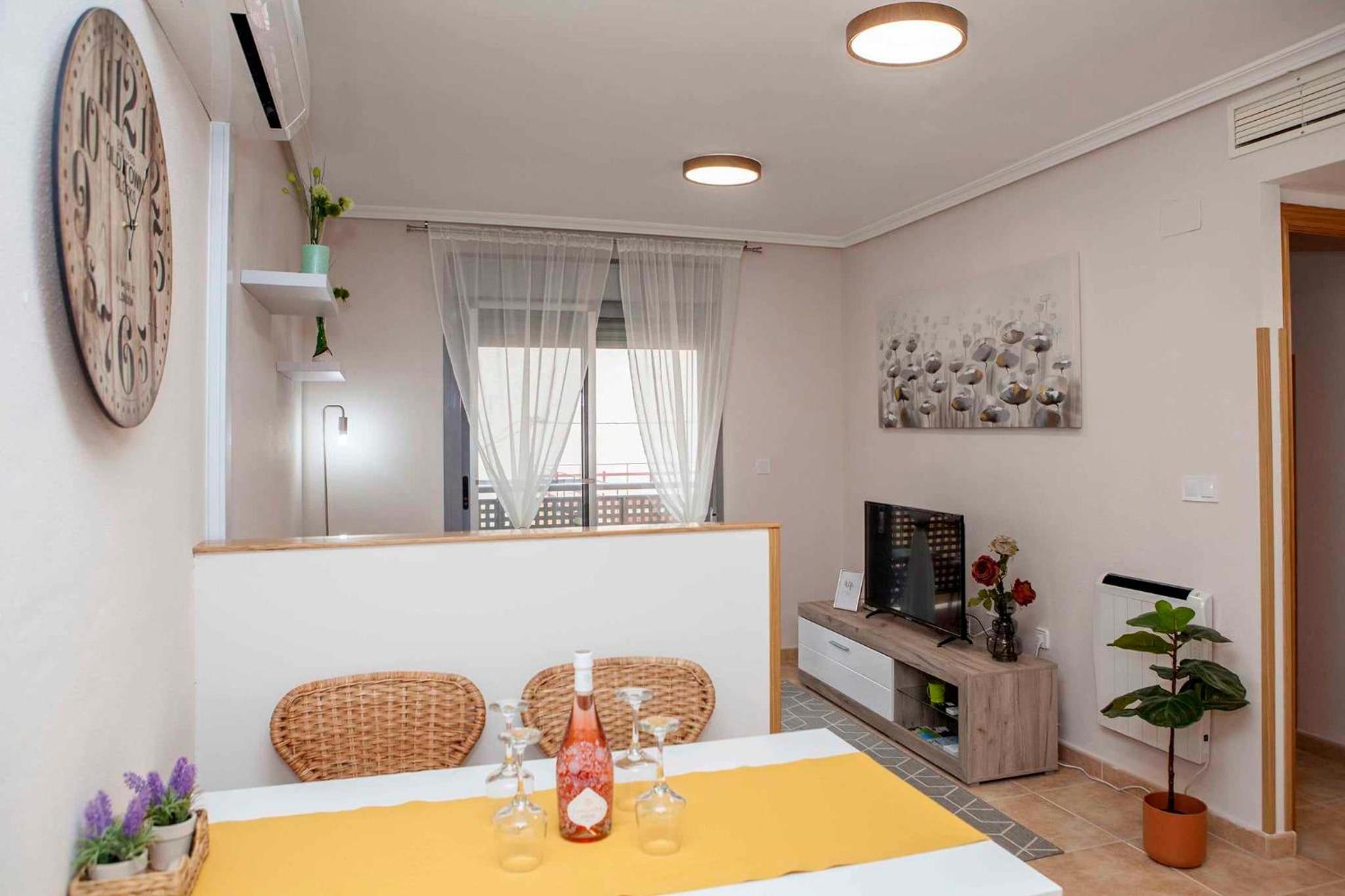 Apartamento de dos habitaciones