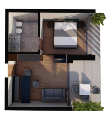 Suite with Lake View