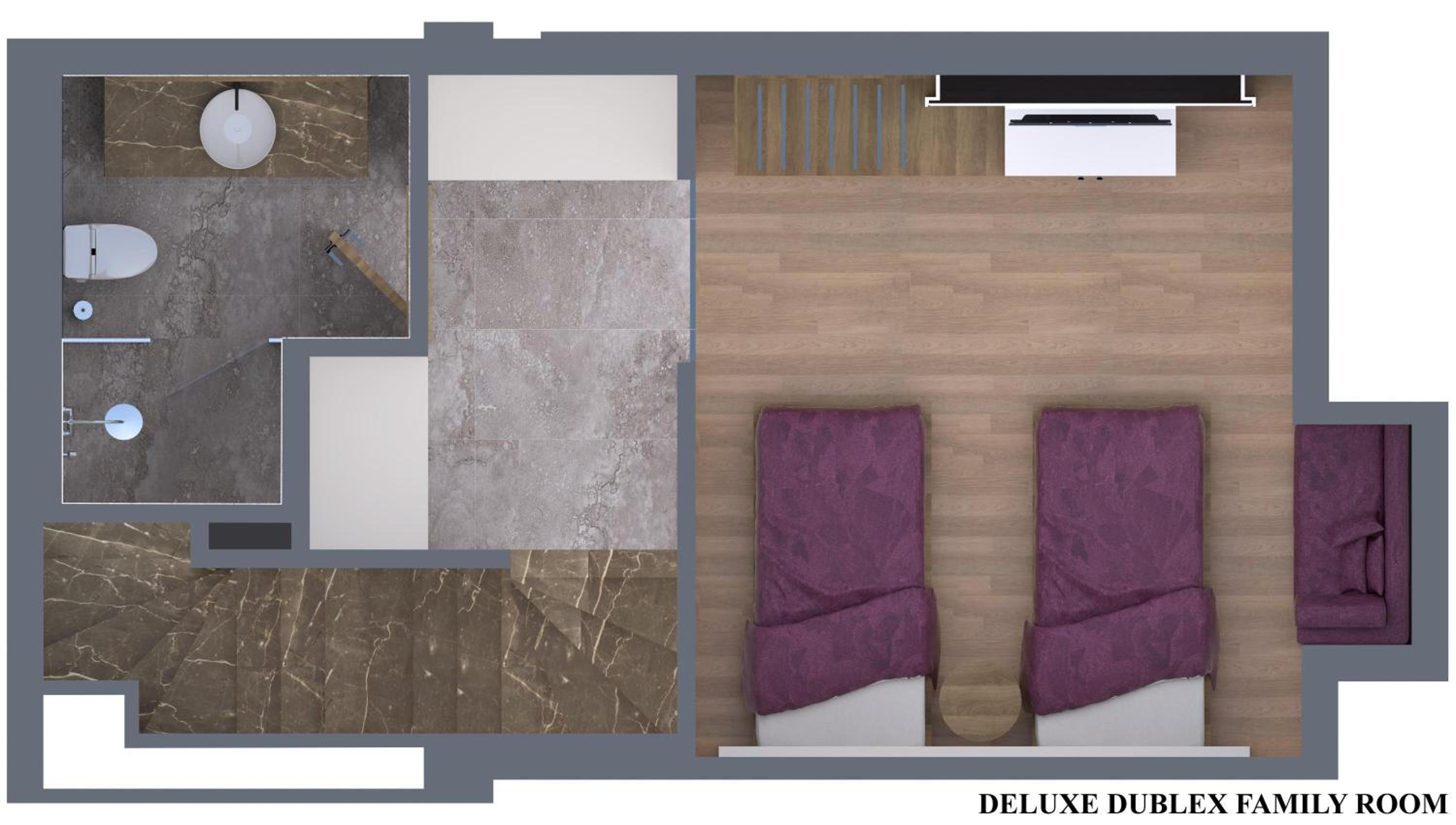 Duplex Quadruple Room