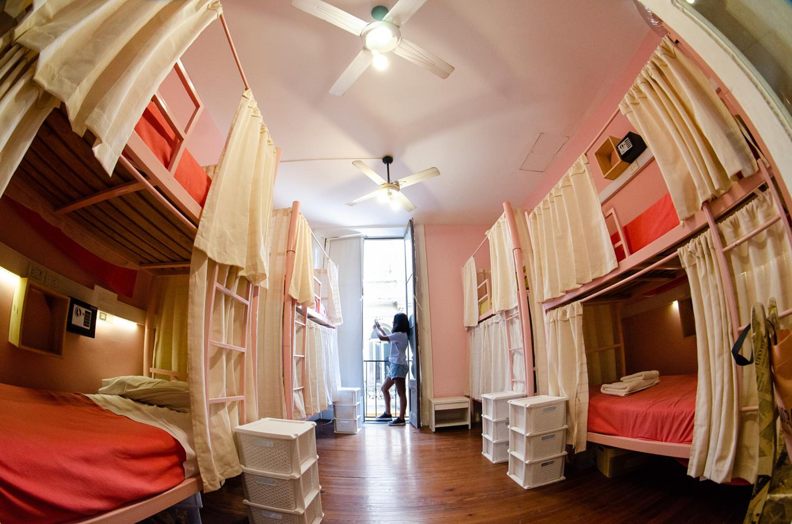 Single Bed in Female Dormitory Room