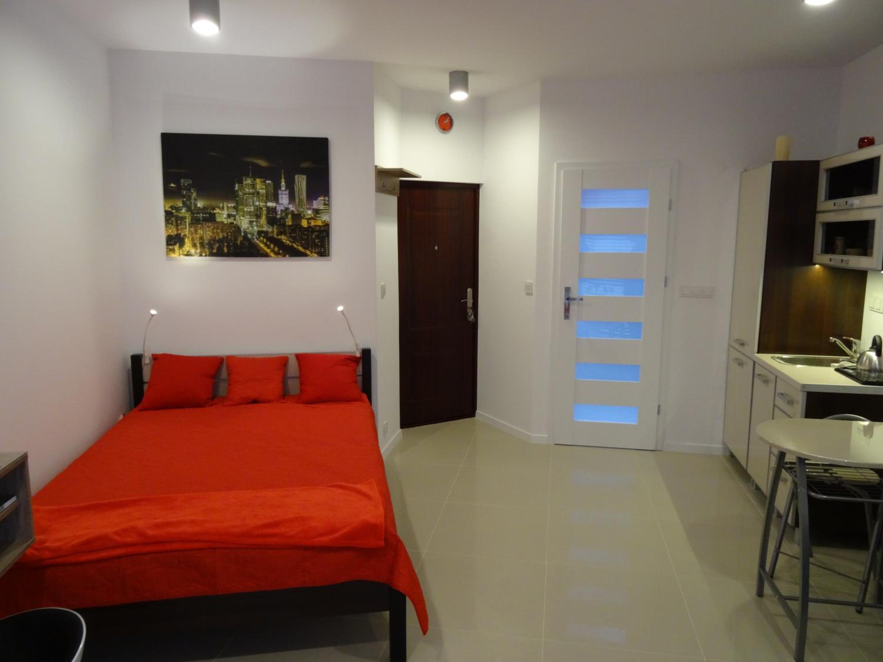 Apartment with extra bed