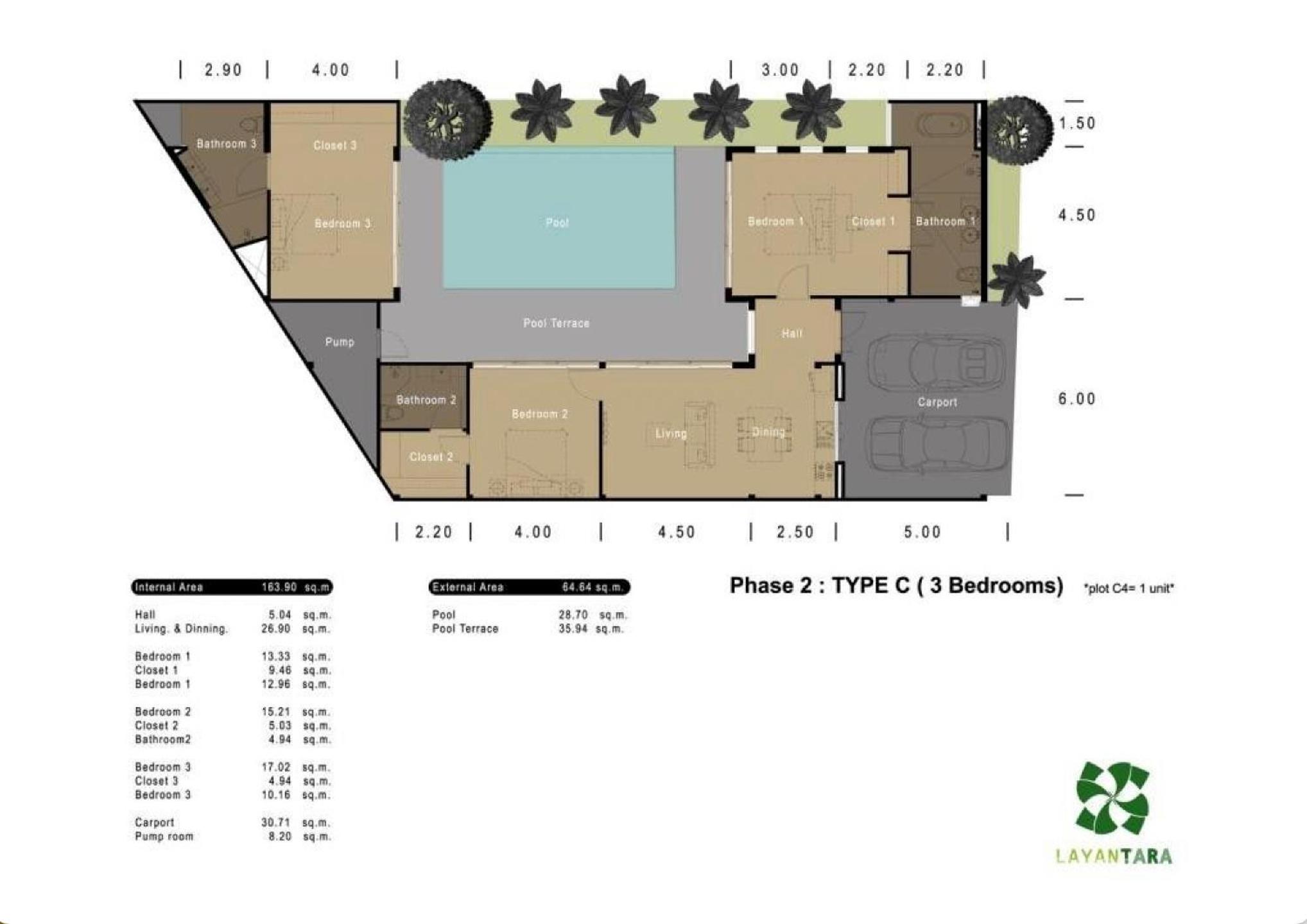 Three-Bedroom Villa - Photo 28