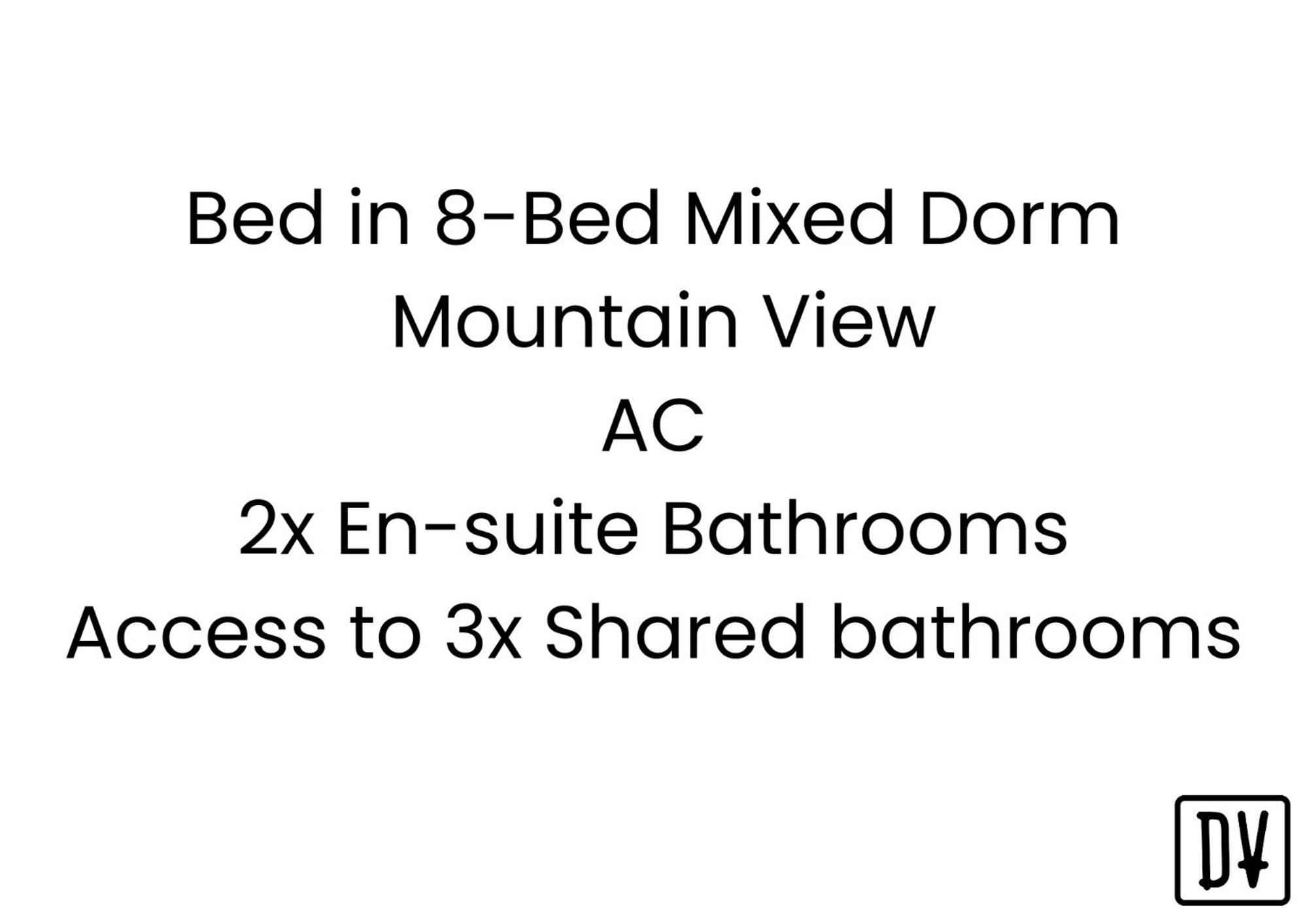 Bed in 8-Bed Mixed Dormitory Room photo 2
