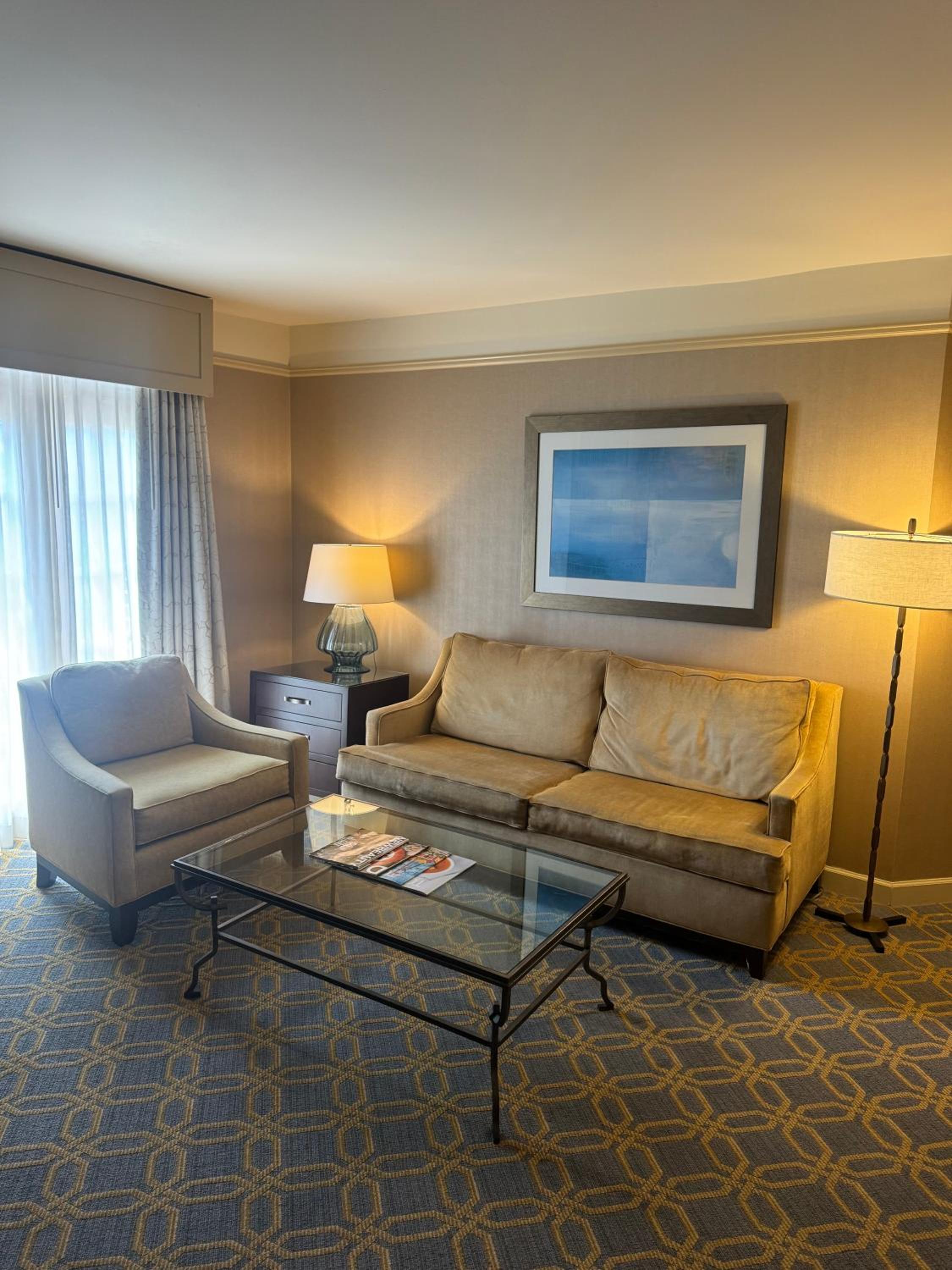 Junior Suite, 1 King, Sofa bed, Courtyard view