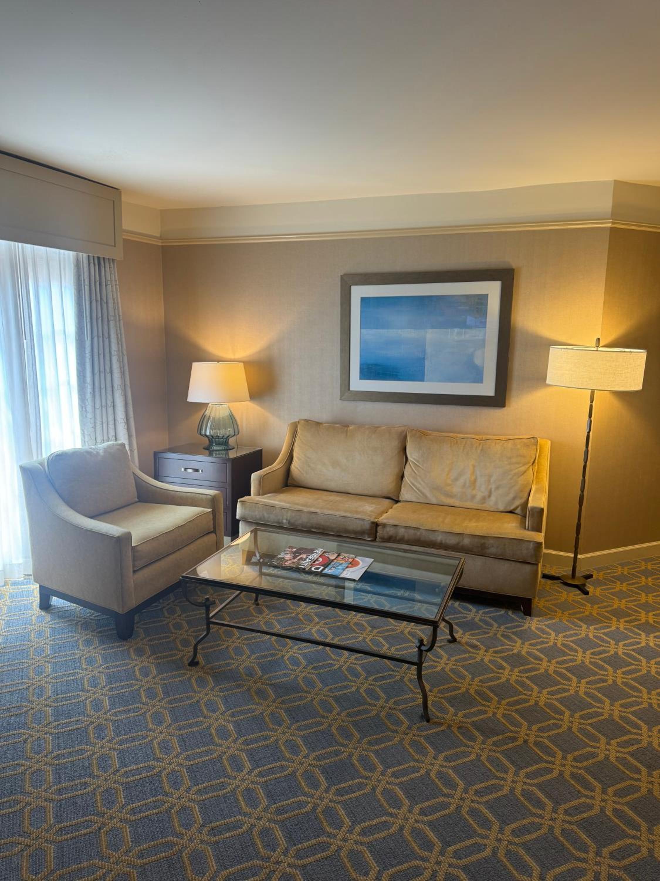 Junior Suite, 1 King, Sofa bed, Courtyard view