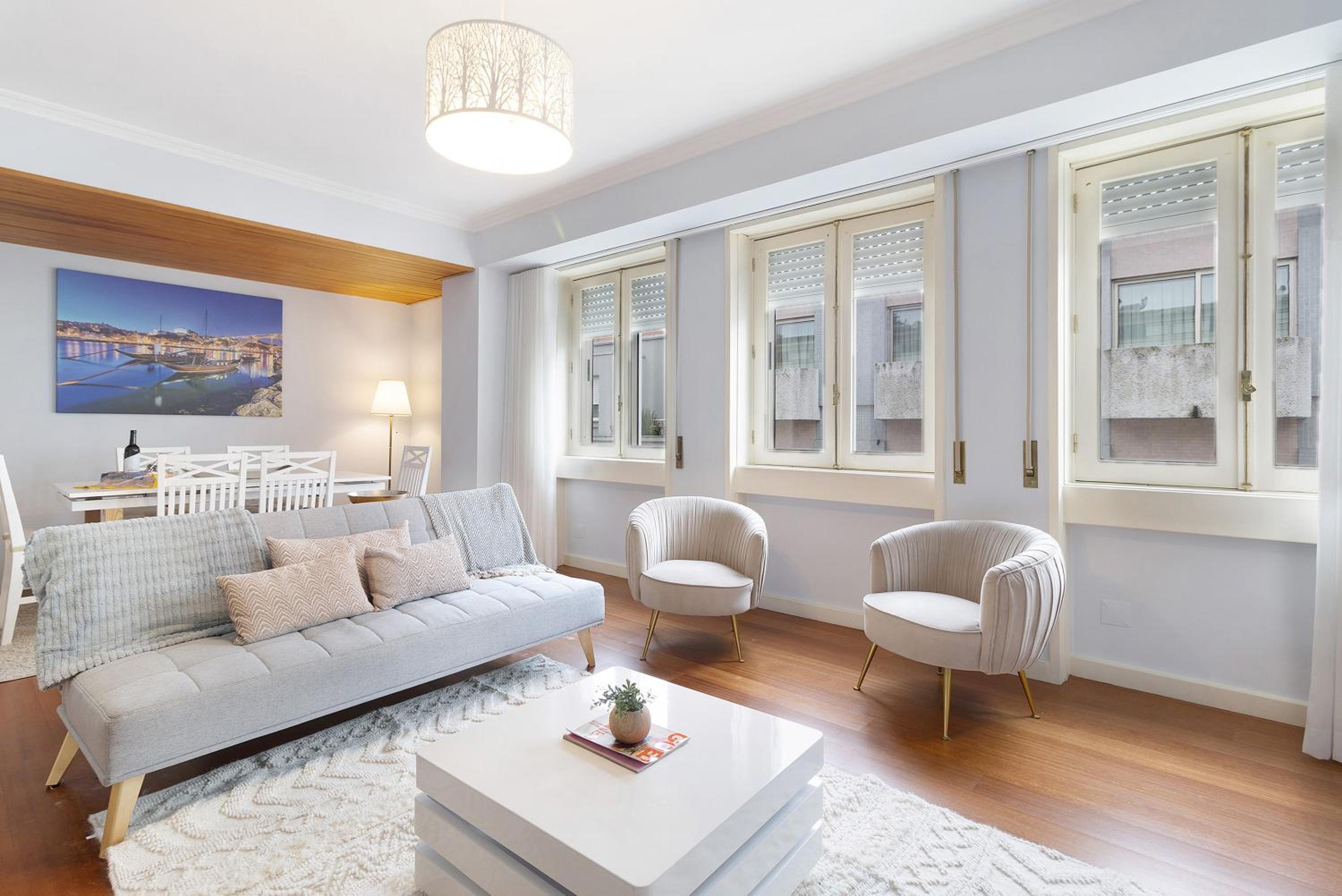 Three-Bedroom Premium Apartment with Balcony