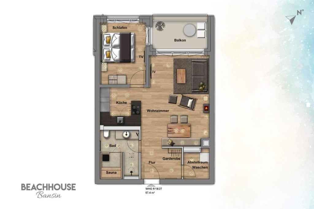 One-Bedroom Apartment with Balcony photo 3