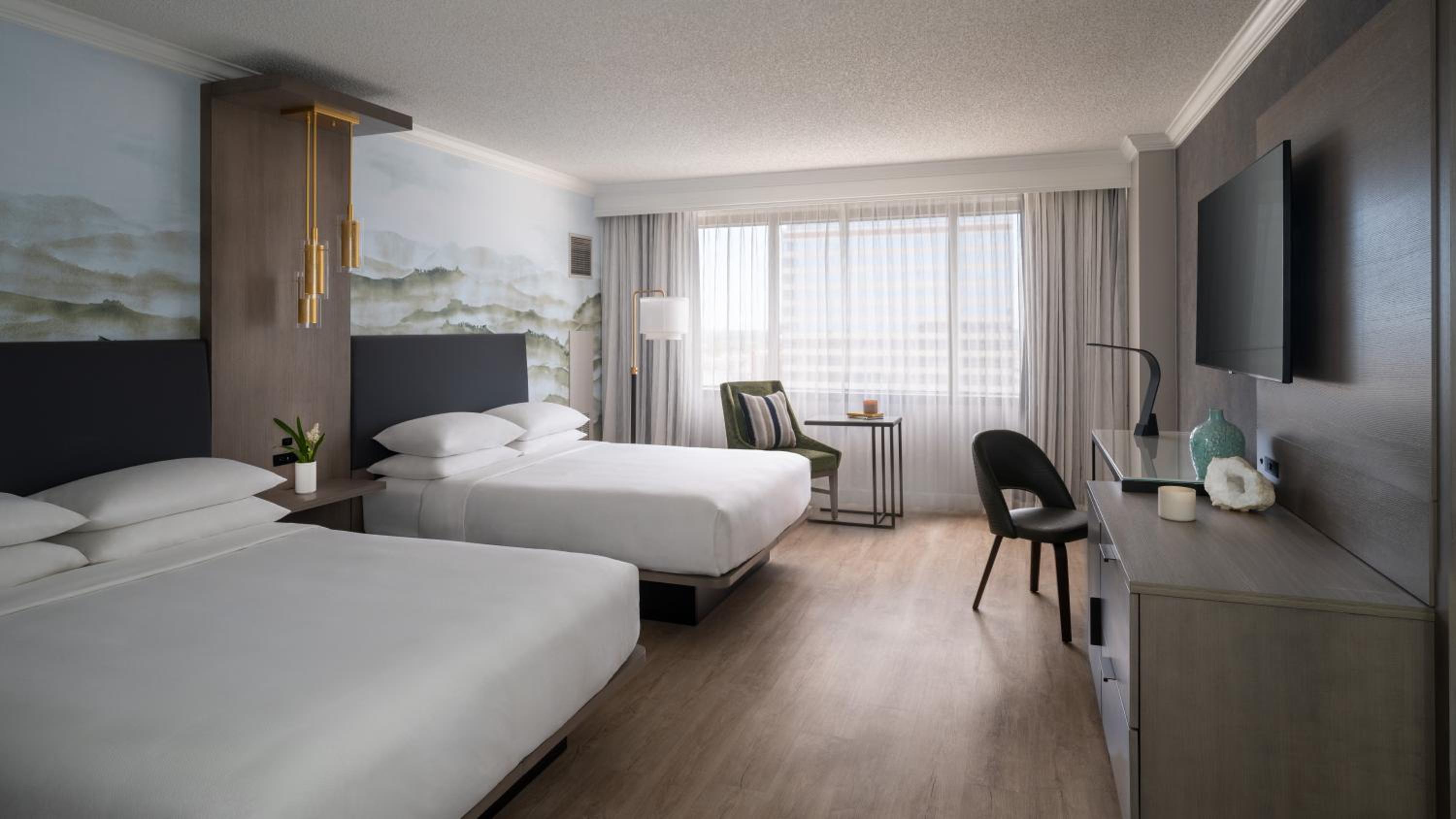 Renovated Deluxe Room with Two Queen Beds photo 1