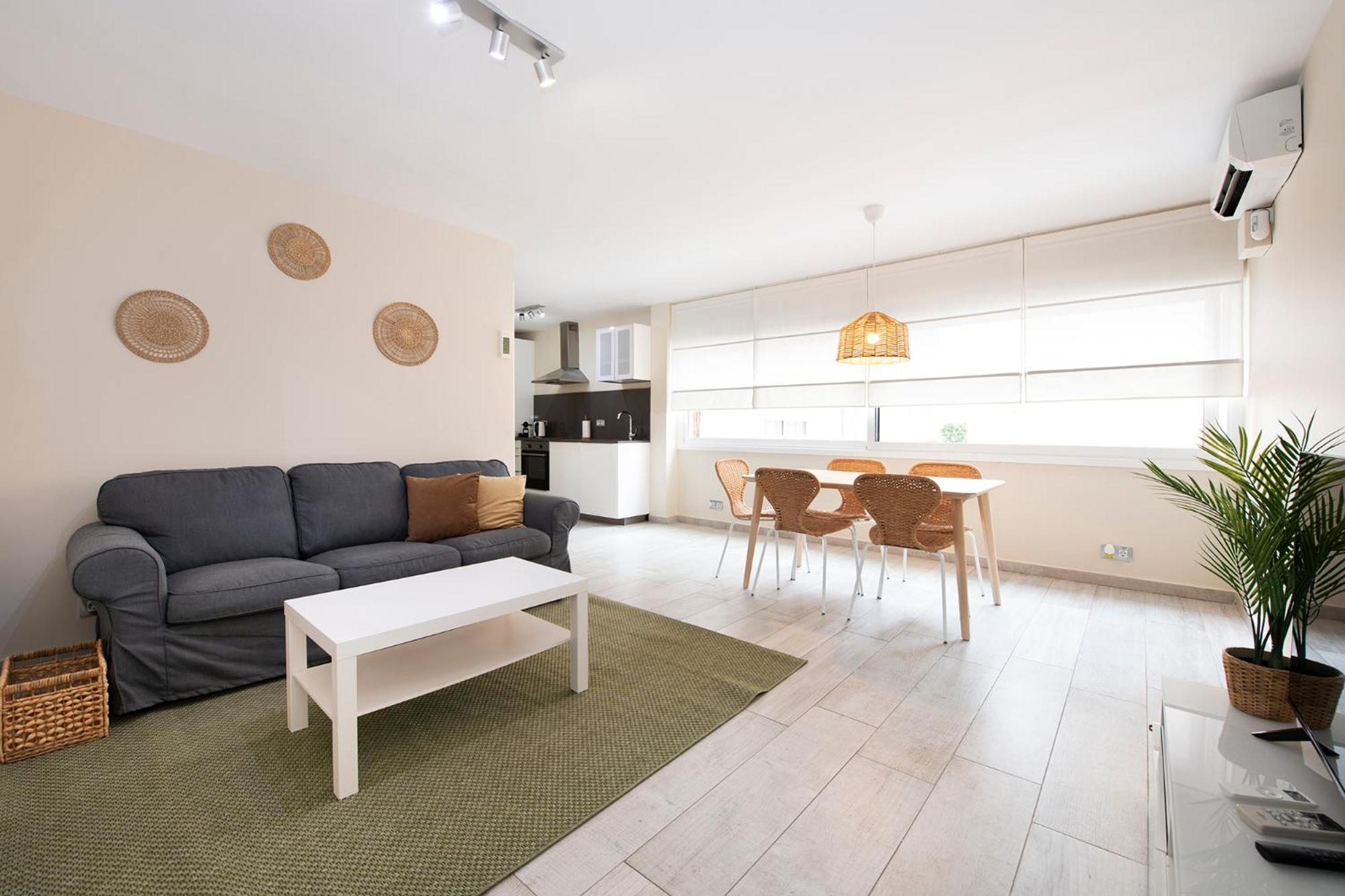 Apartamento de dos habitaciones
