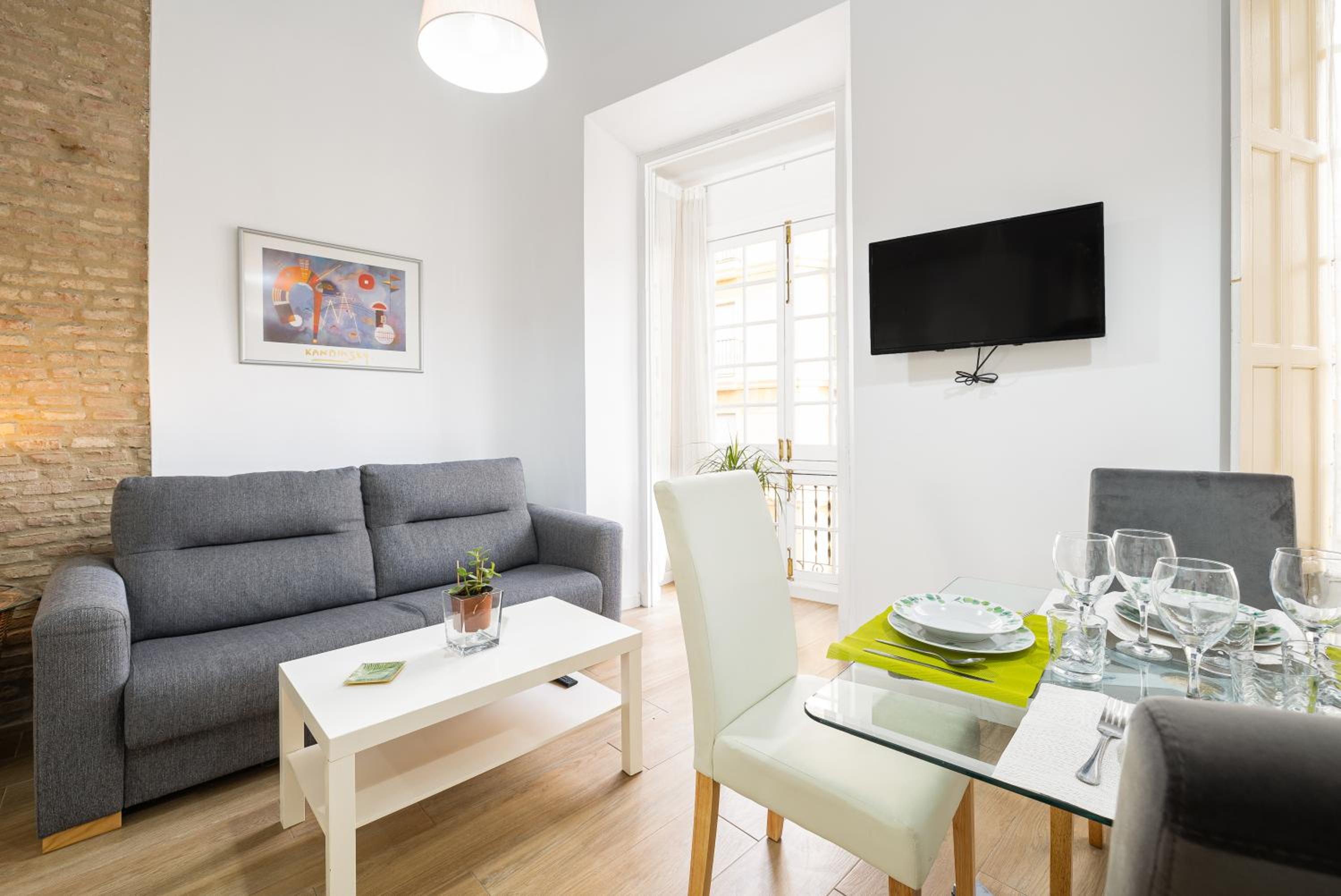 Apartamento de dos habitaciones