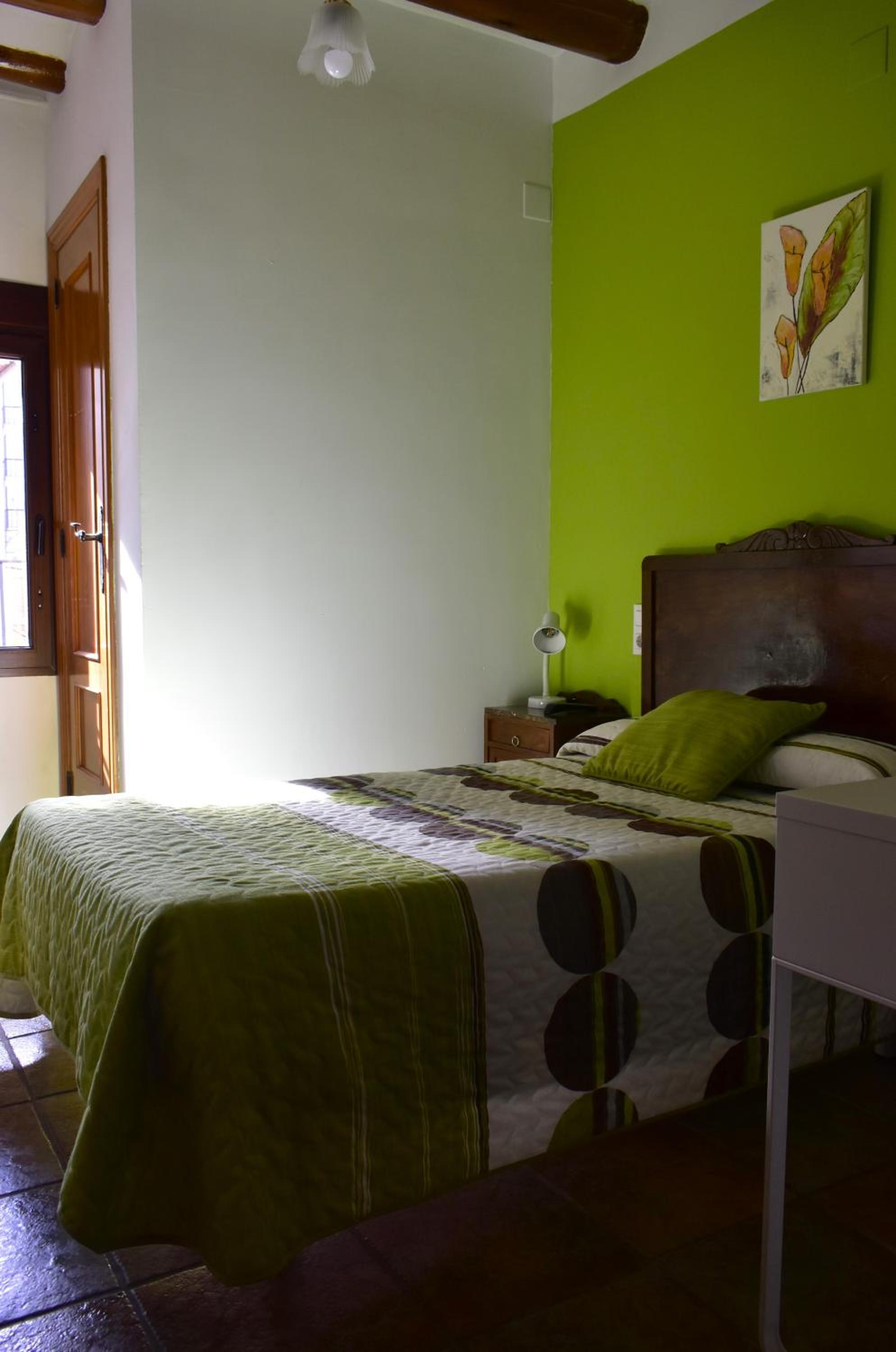 Habitación individual con baño privado