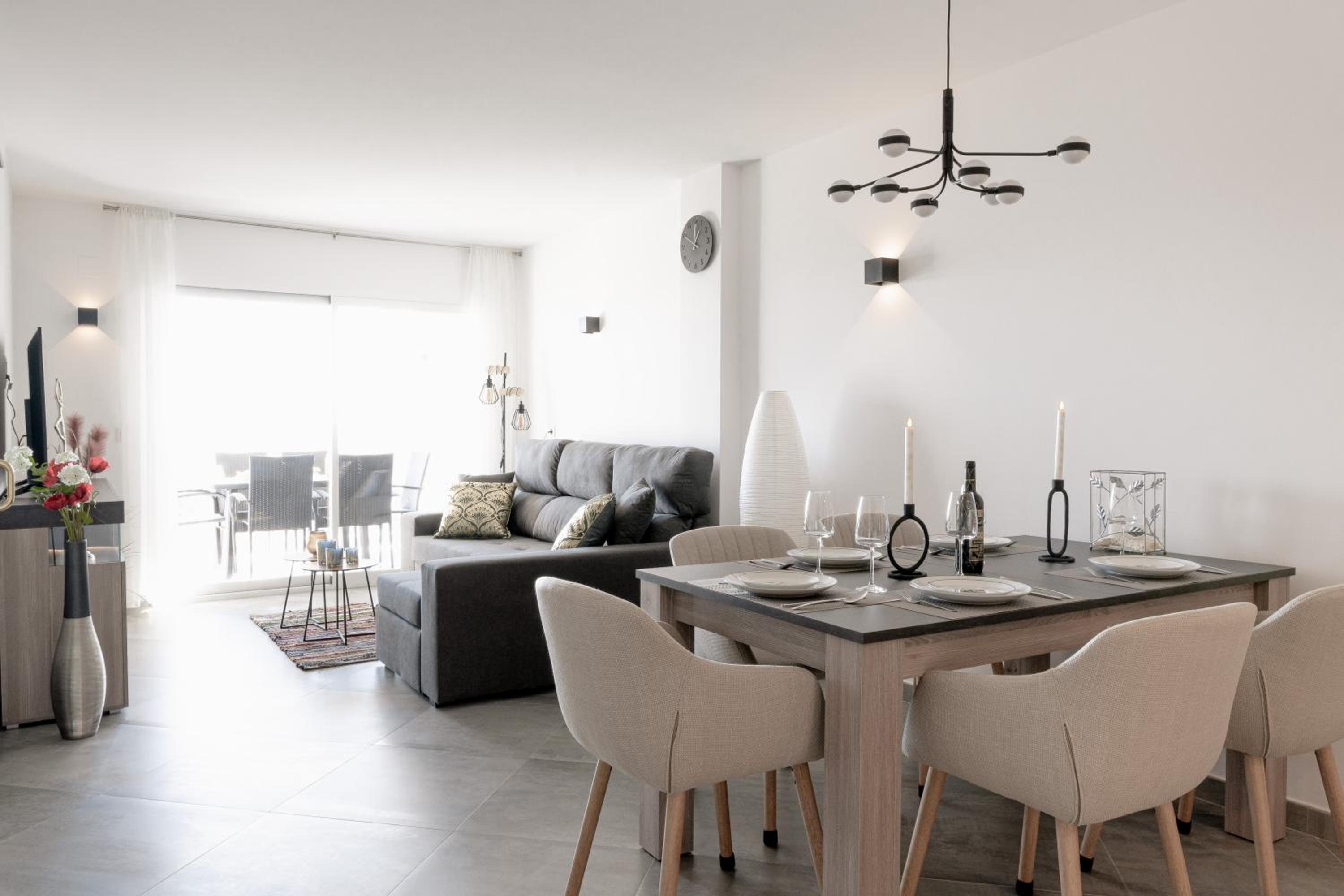 Apartamento con vista al mar