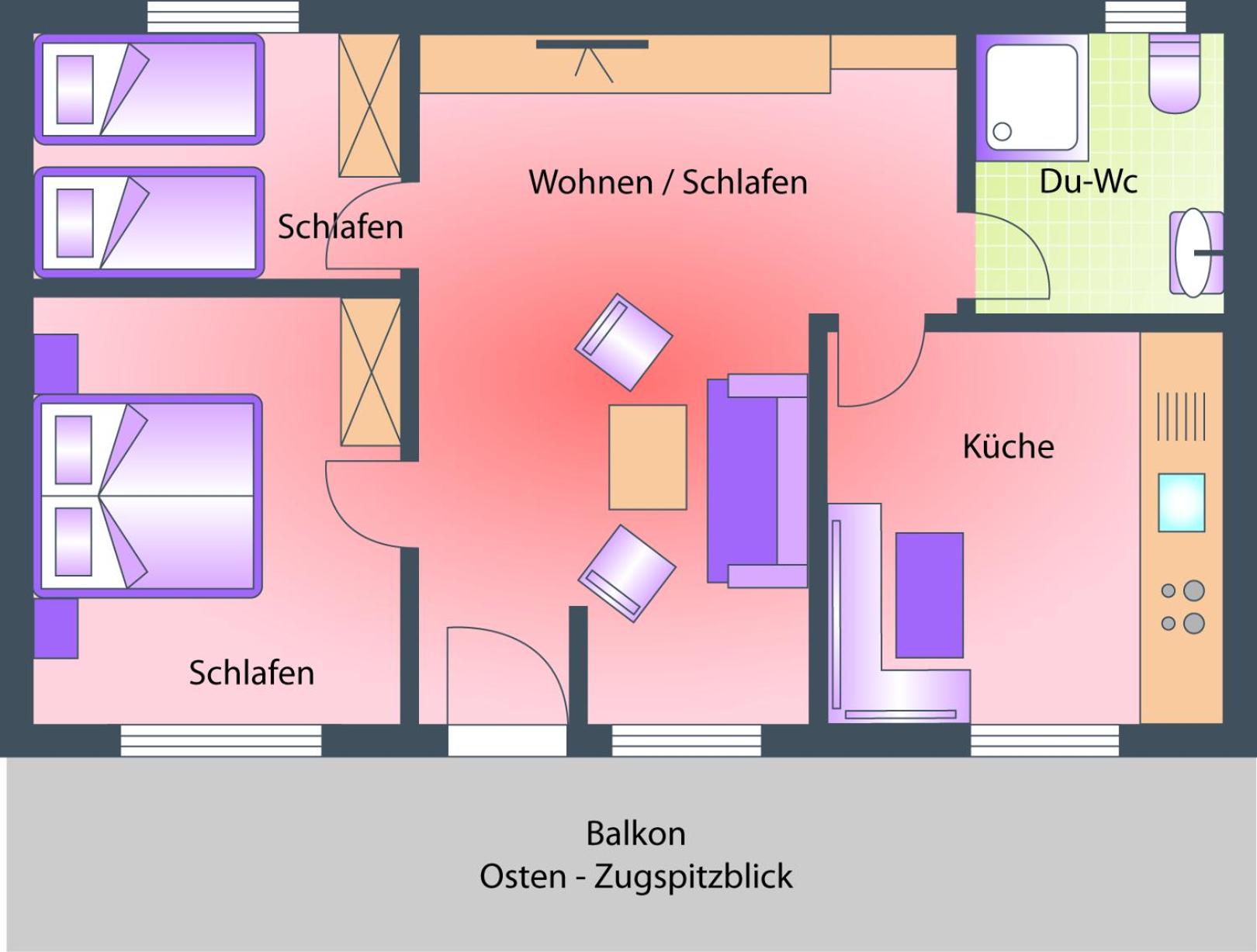 Two-Bedroom Apartment photo 2