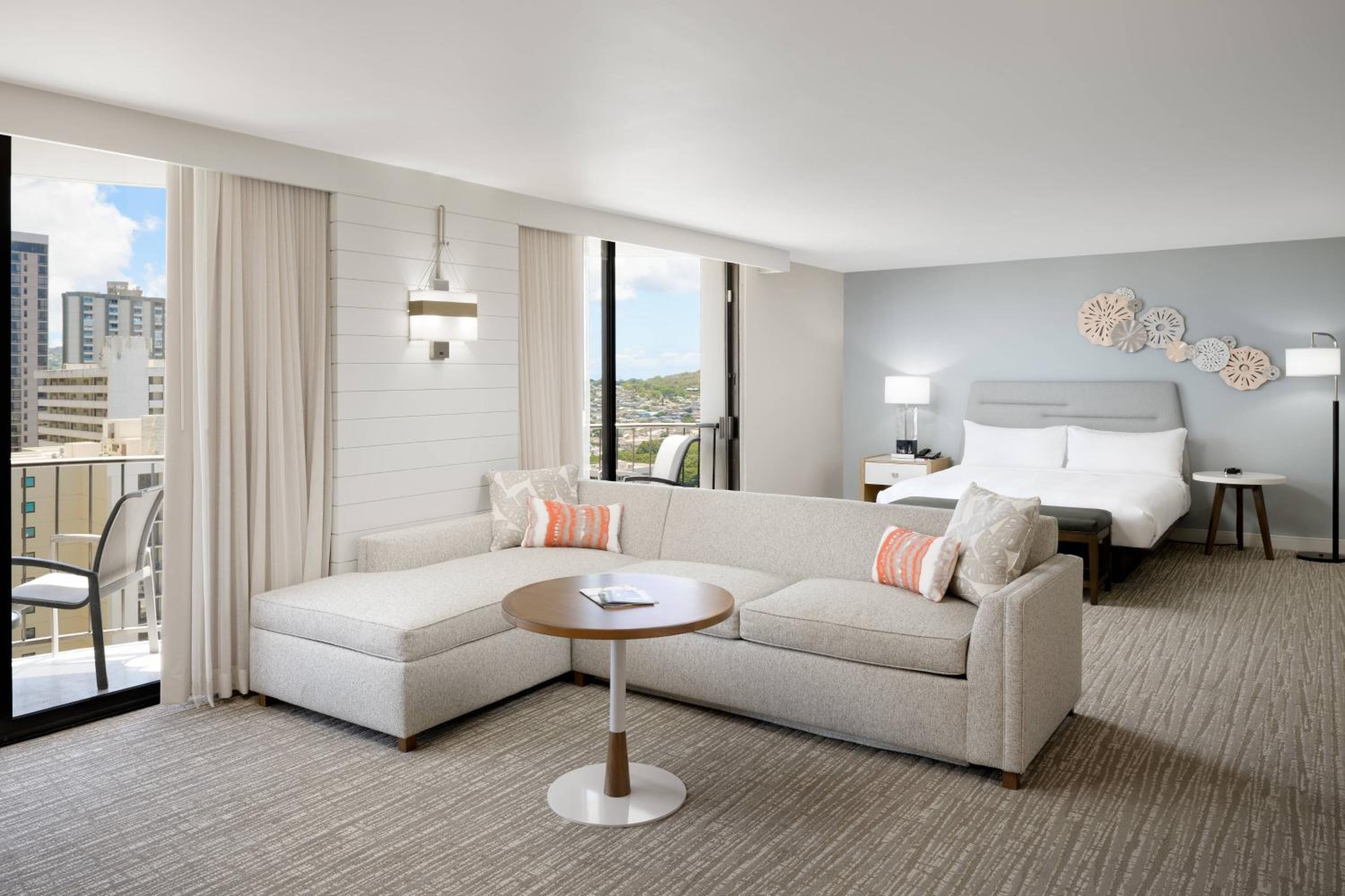 Junior King Suite with Sofa Bed and Balcony