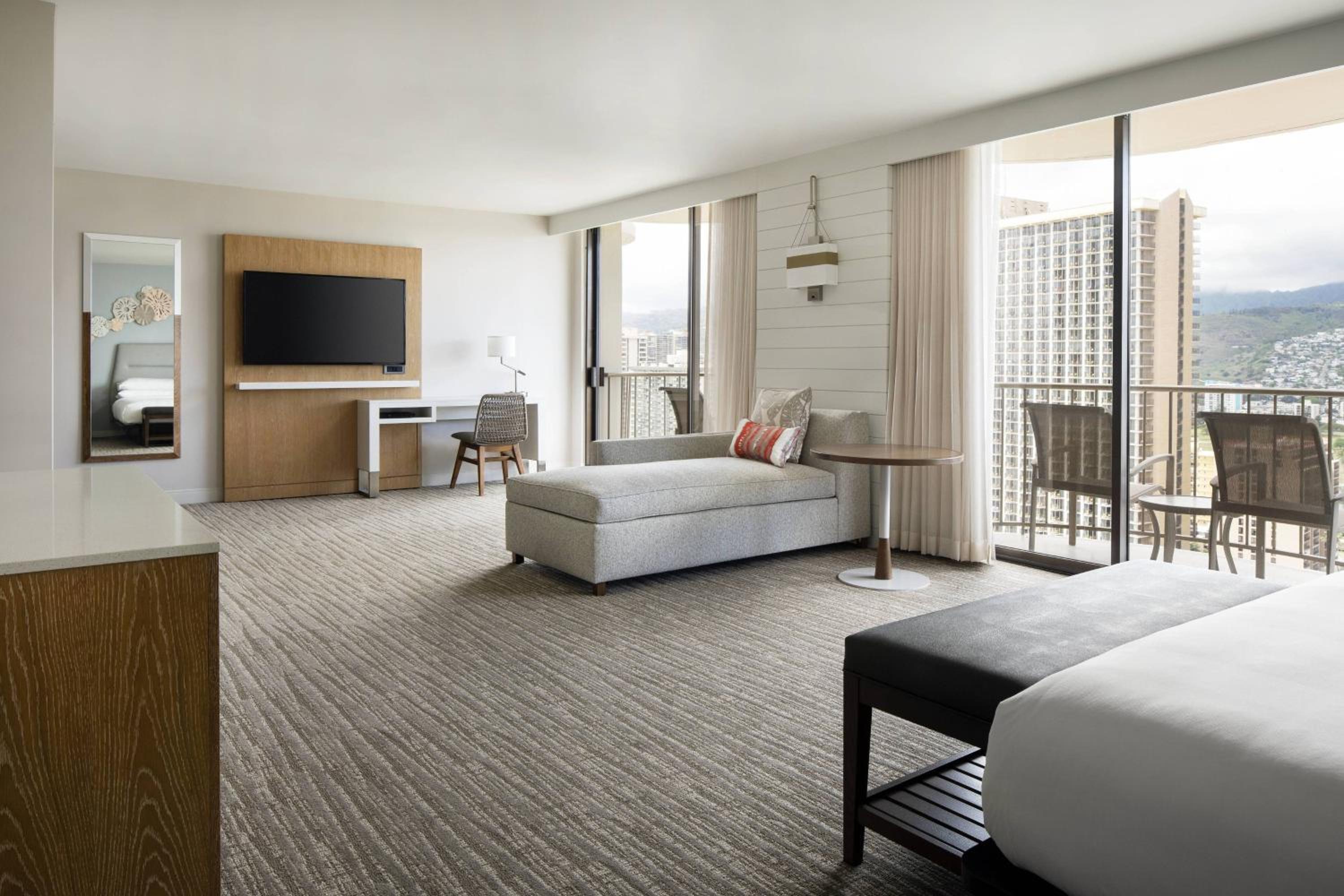 Junior King Suite with Sofa Bed and Balcony