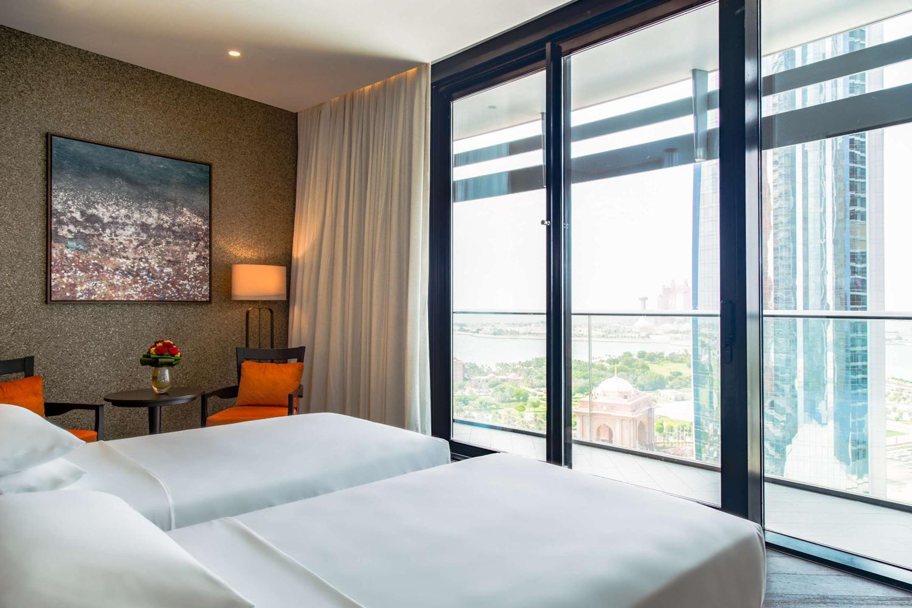 Twin Room with Balcony and View
