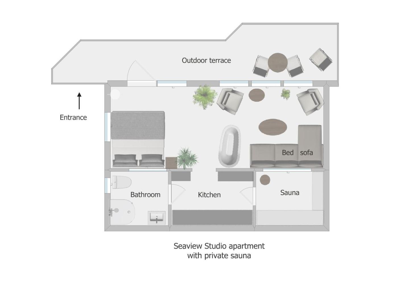 Superior Apartment With Sauna photo 2