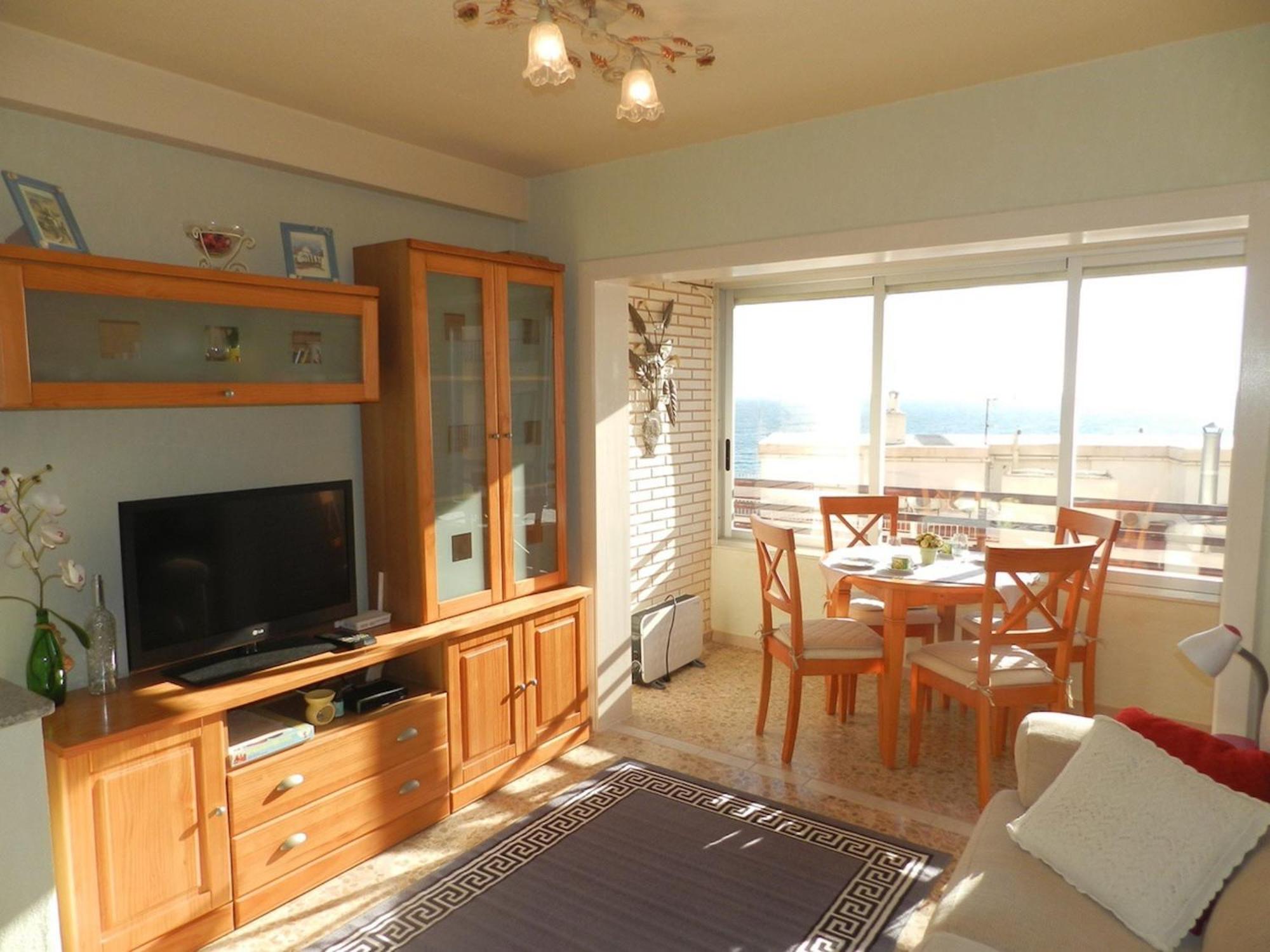 Apartamento con vista al mar