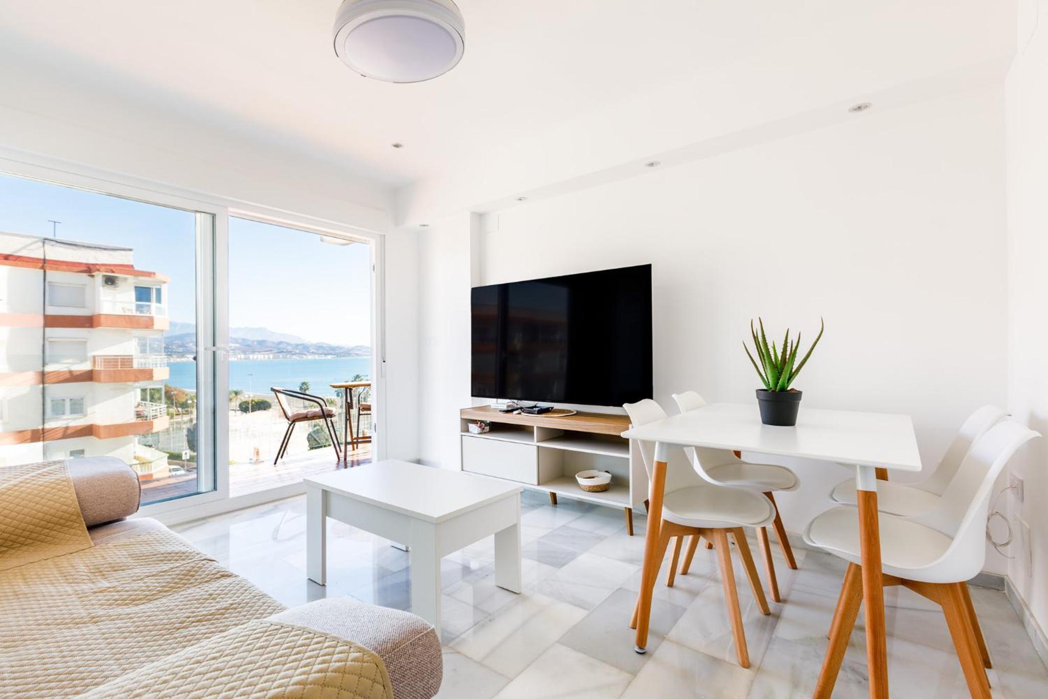 Apartamento con Balcón