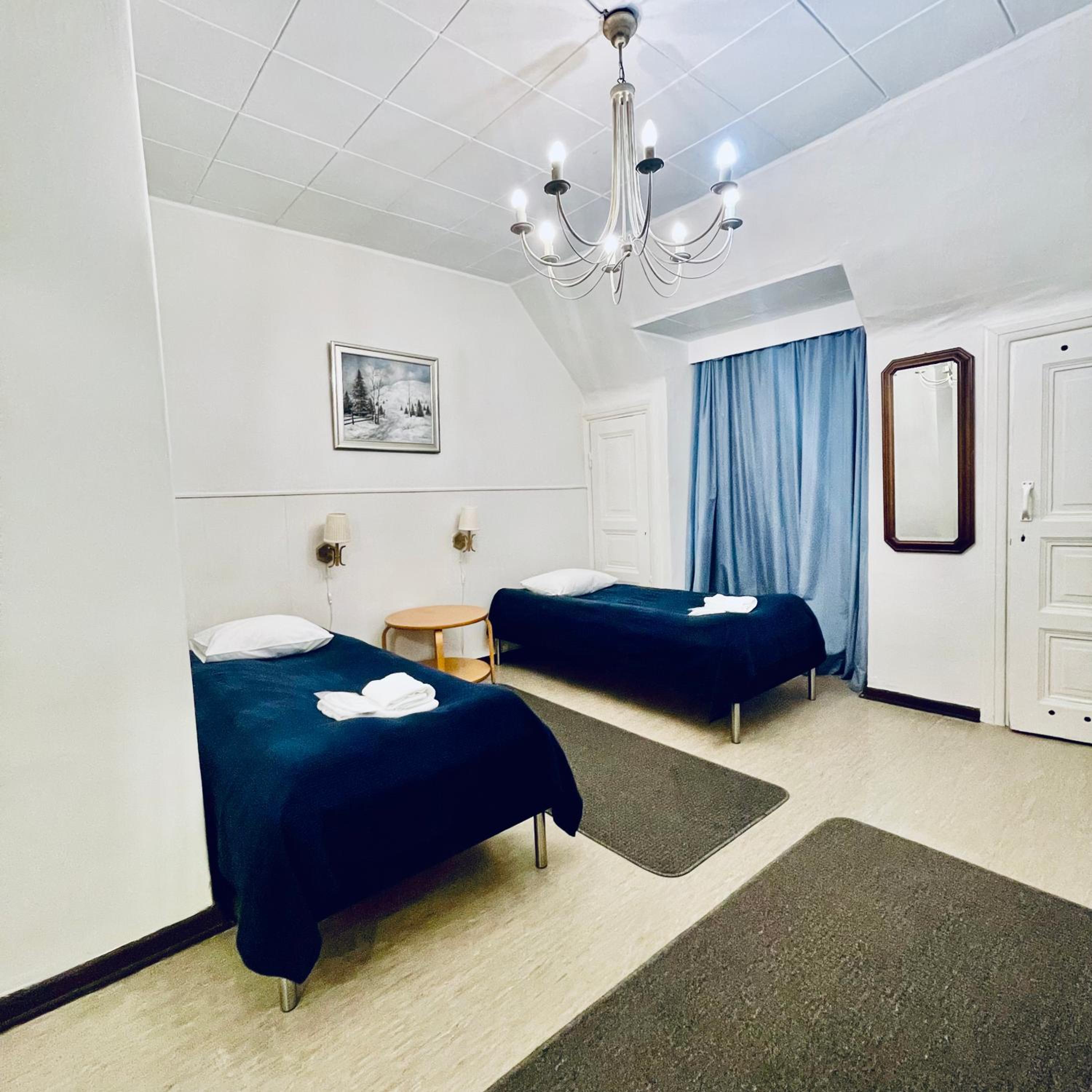 Twin Room with City View - Shared Bathroom