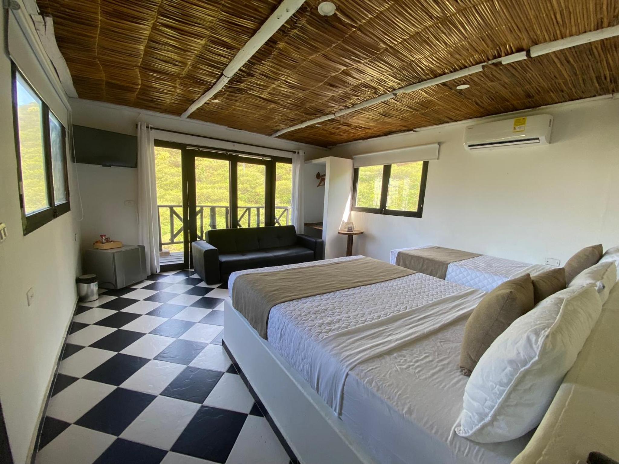 Quadruple Room with Balcony
