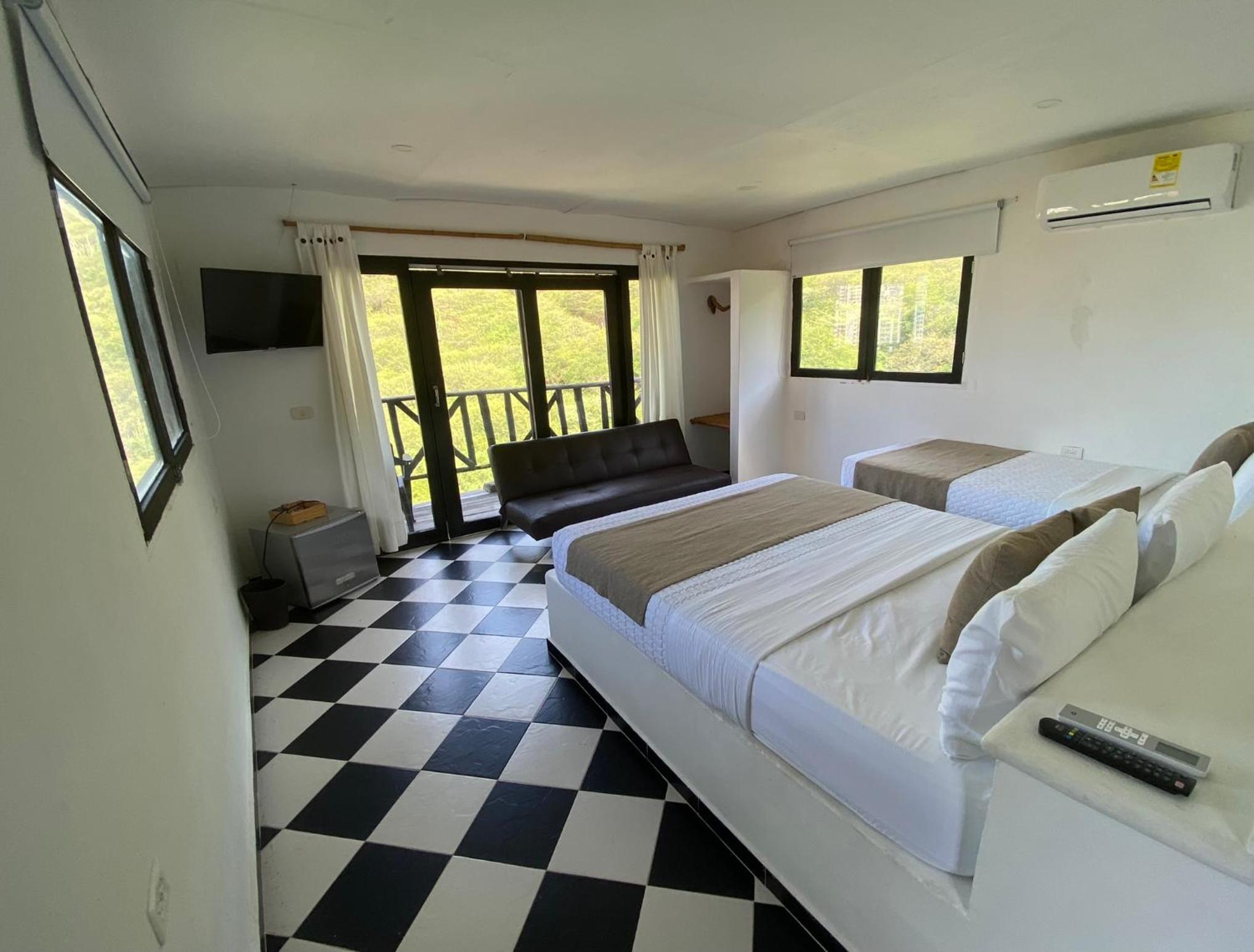 Quadruple Room with Mountain View