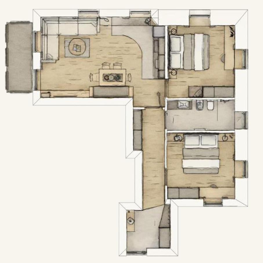 Two-Bedroom Apartment photo 2