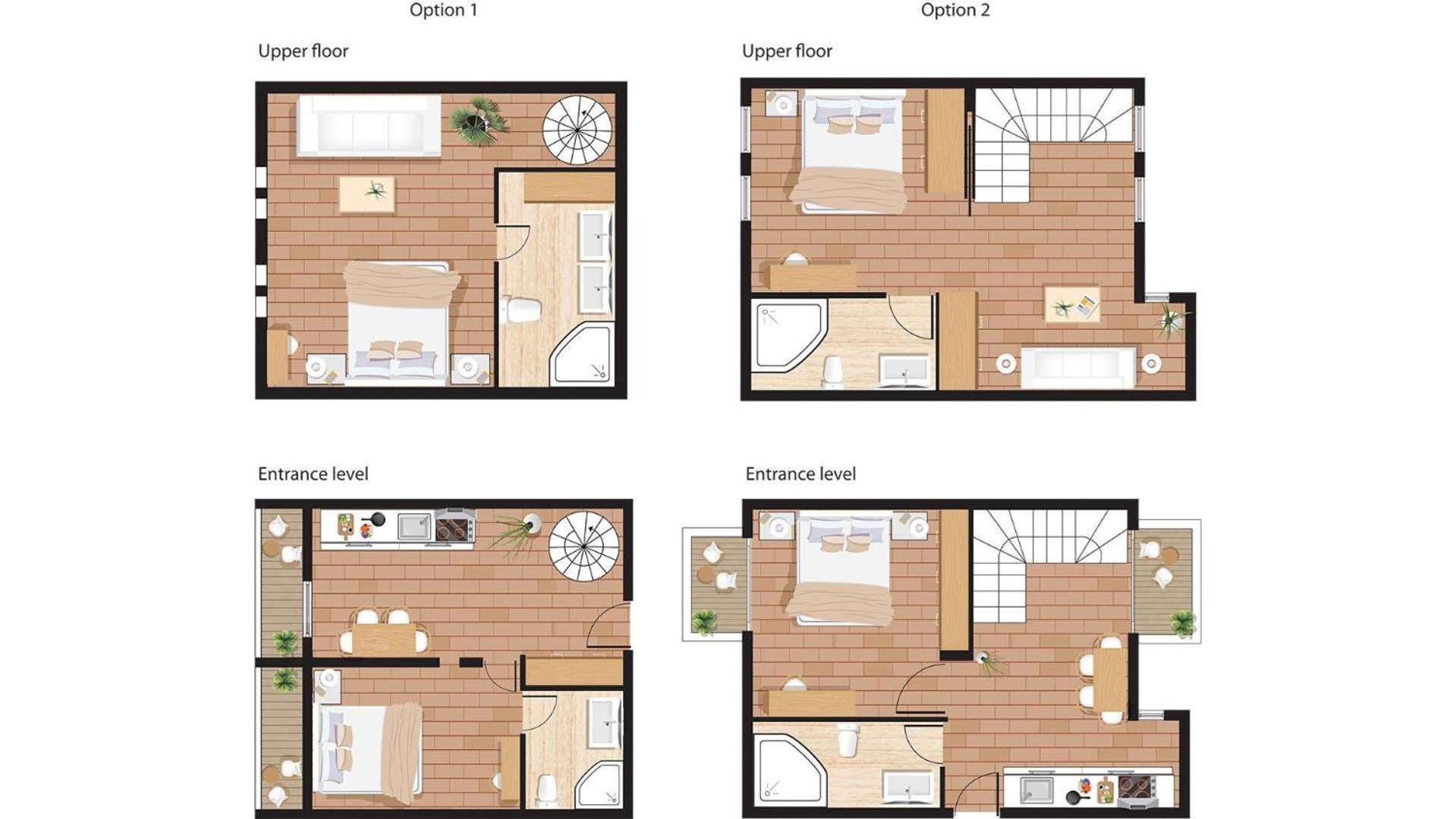 Loft Two-Bedroom Maisonette