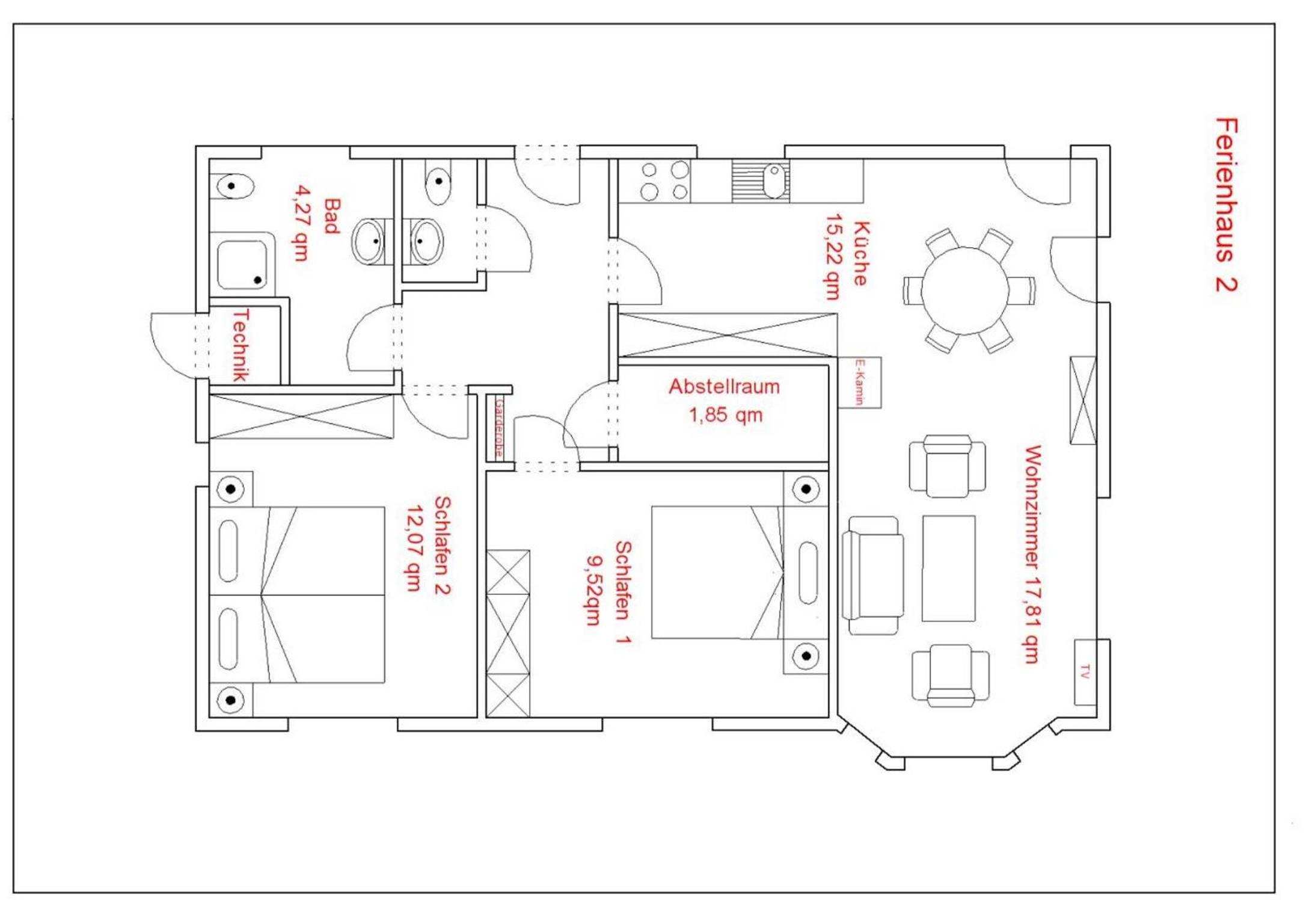 Two-Bedroom House photo 3