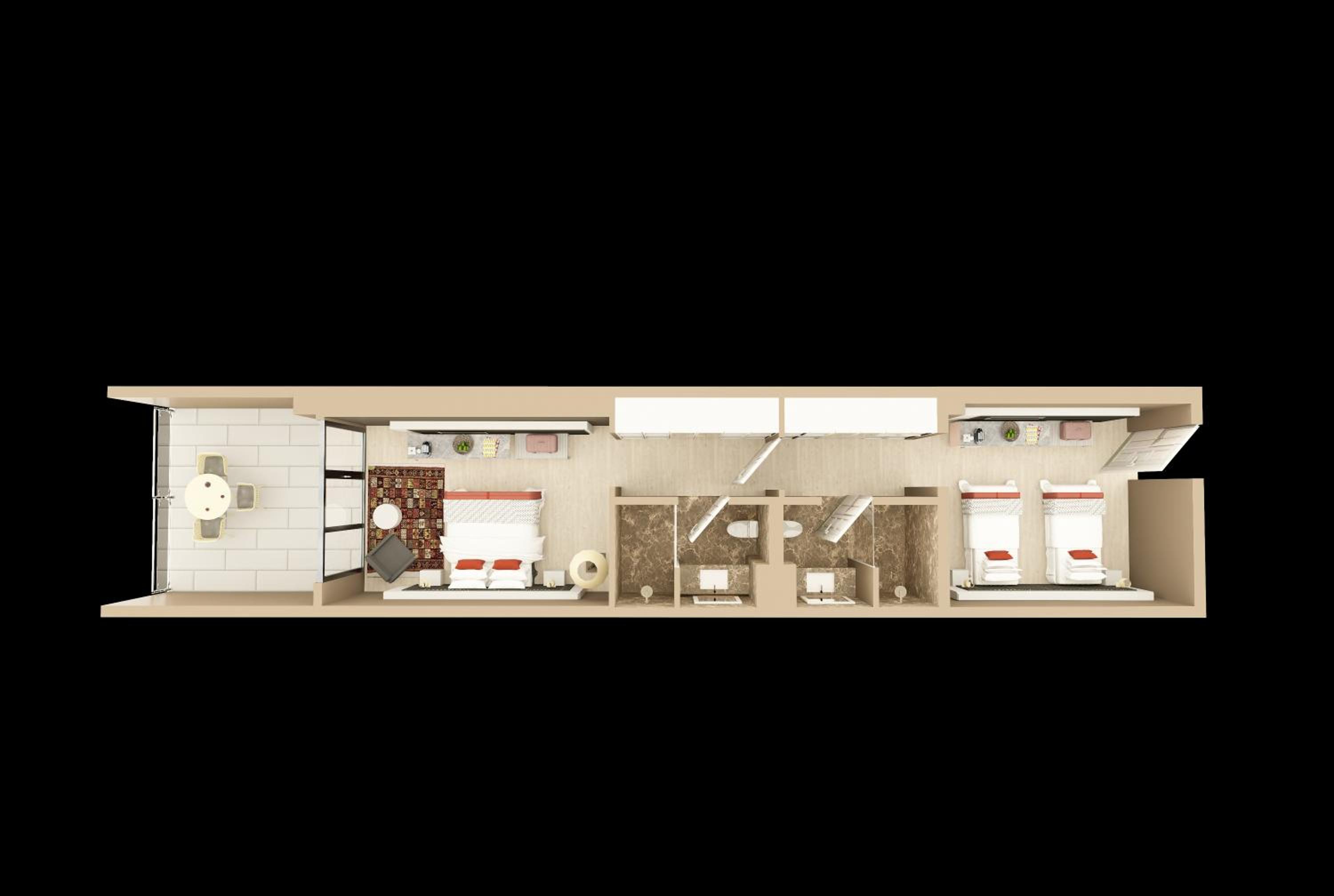 Quadruple Room with Private Bathroom - Photo 6