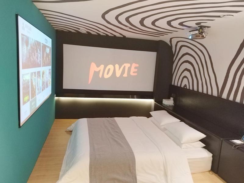 Double Room With Giant Screen
