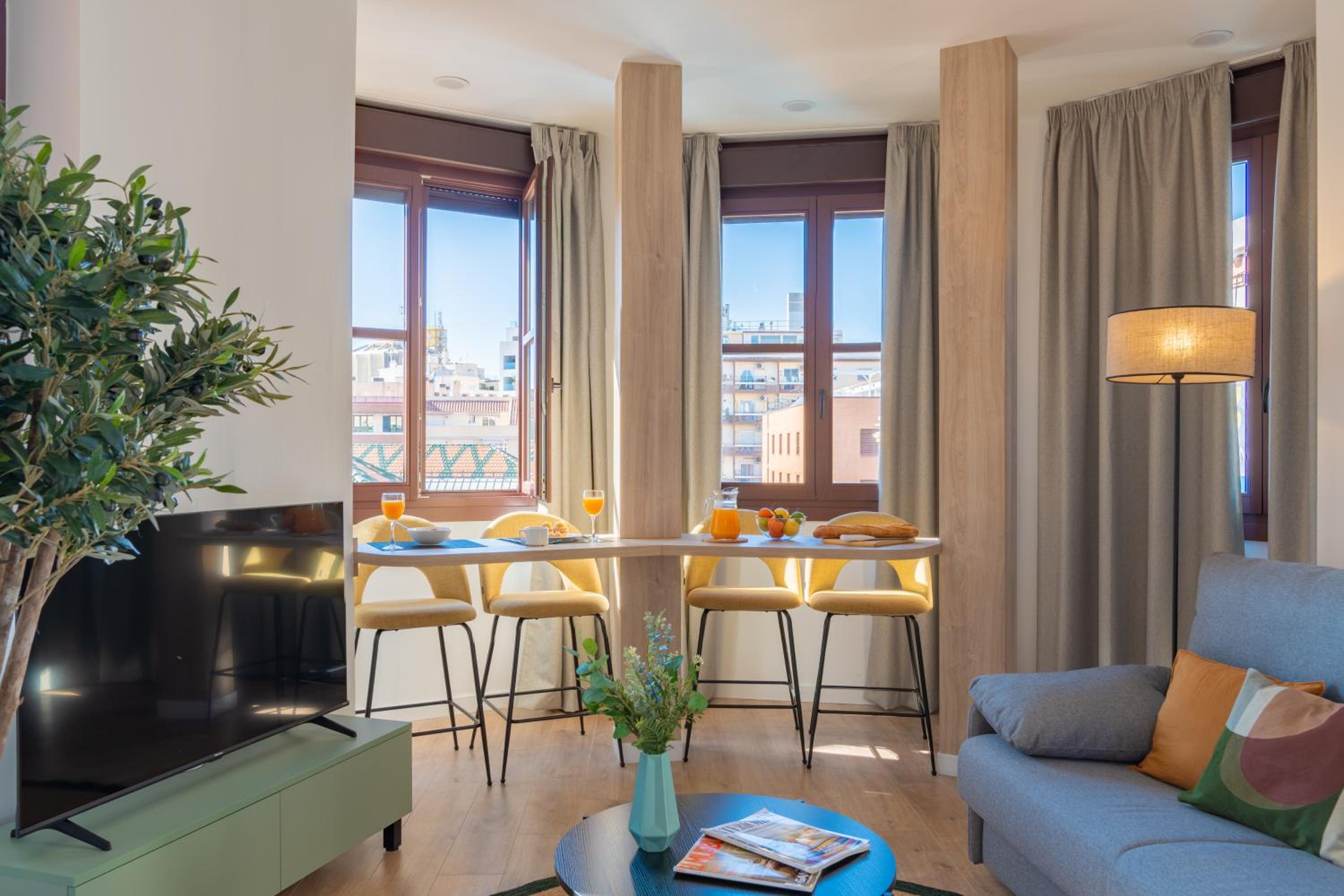Apartamento de dos habitaciones