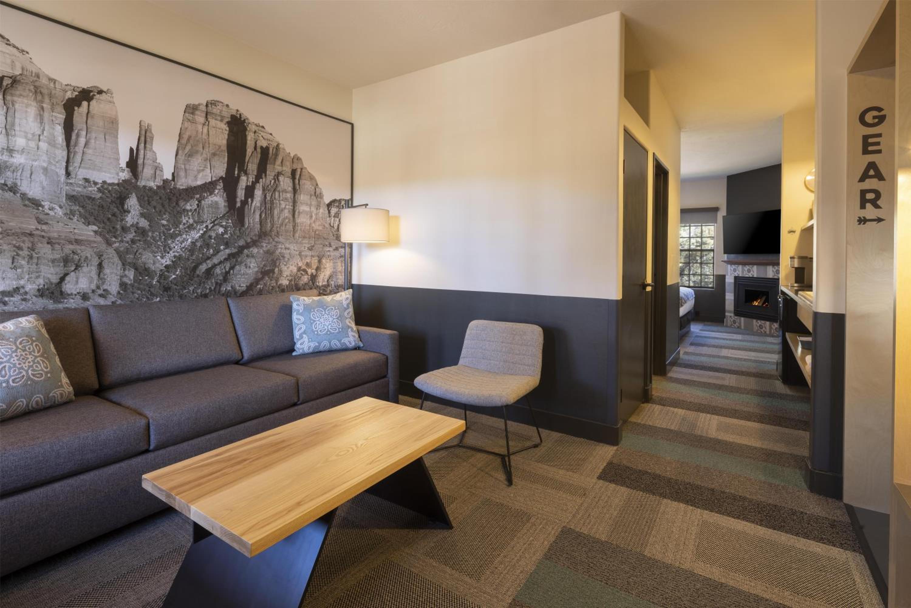 King Suite with Peloton Bike