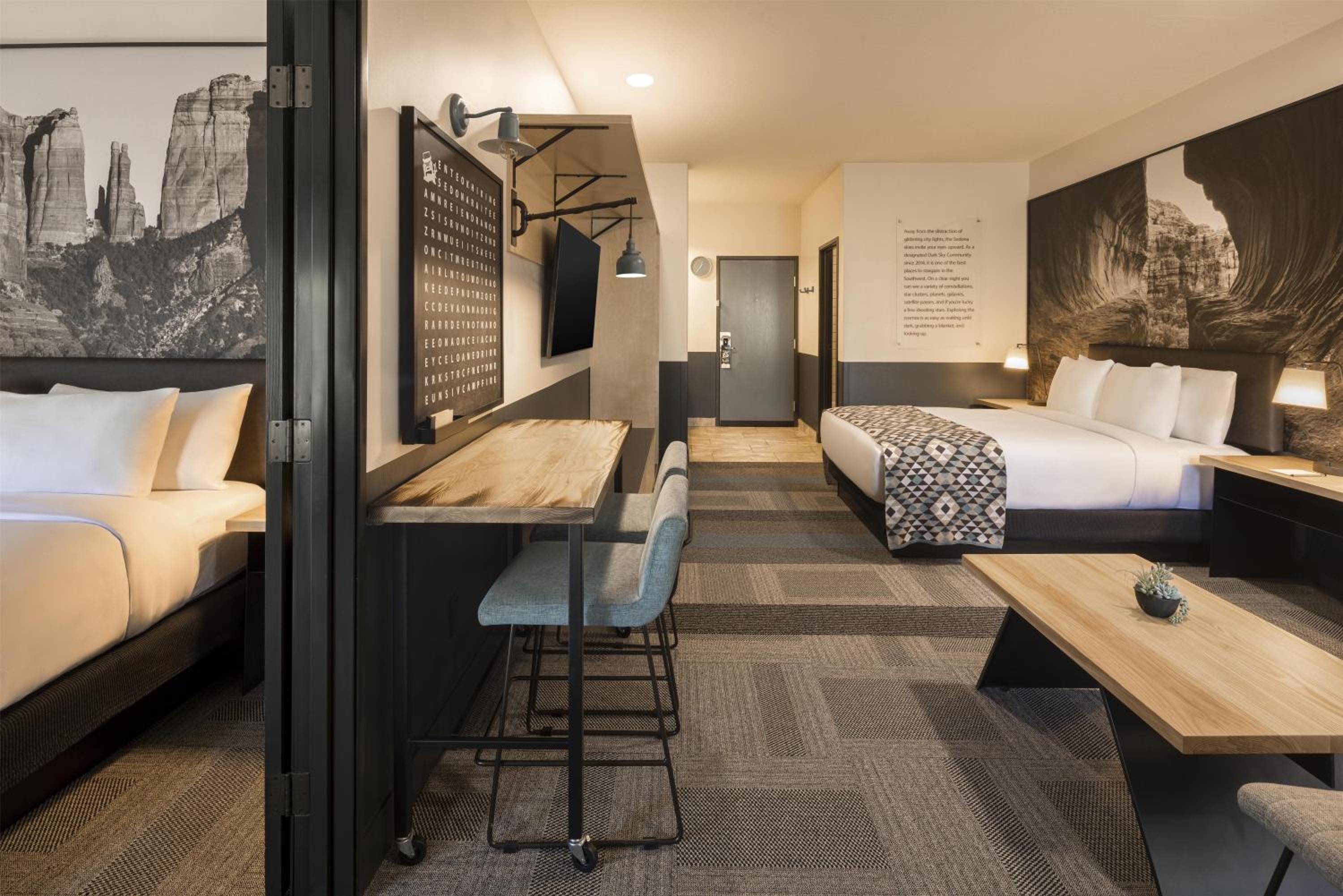 One-Bedroom Suite with One King Bed and One Queen Bed