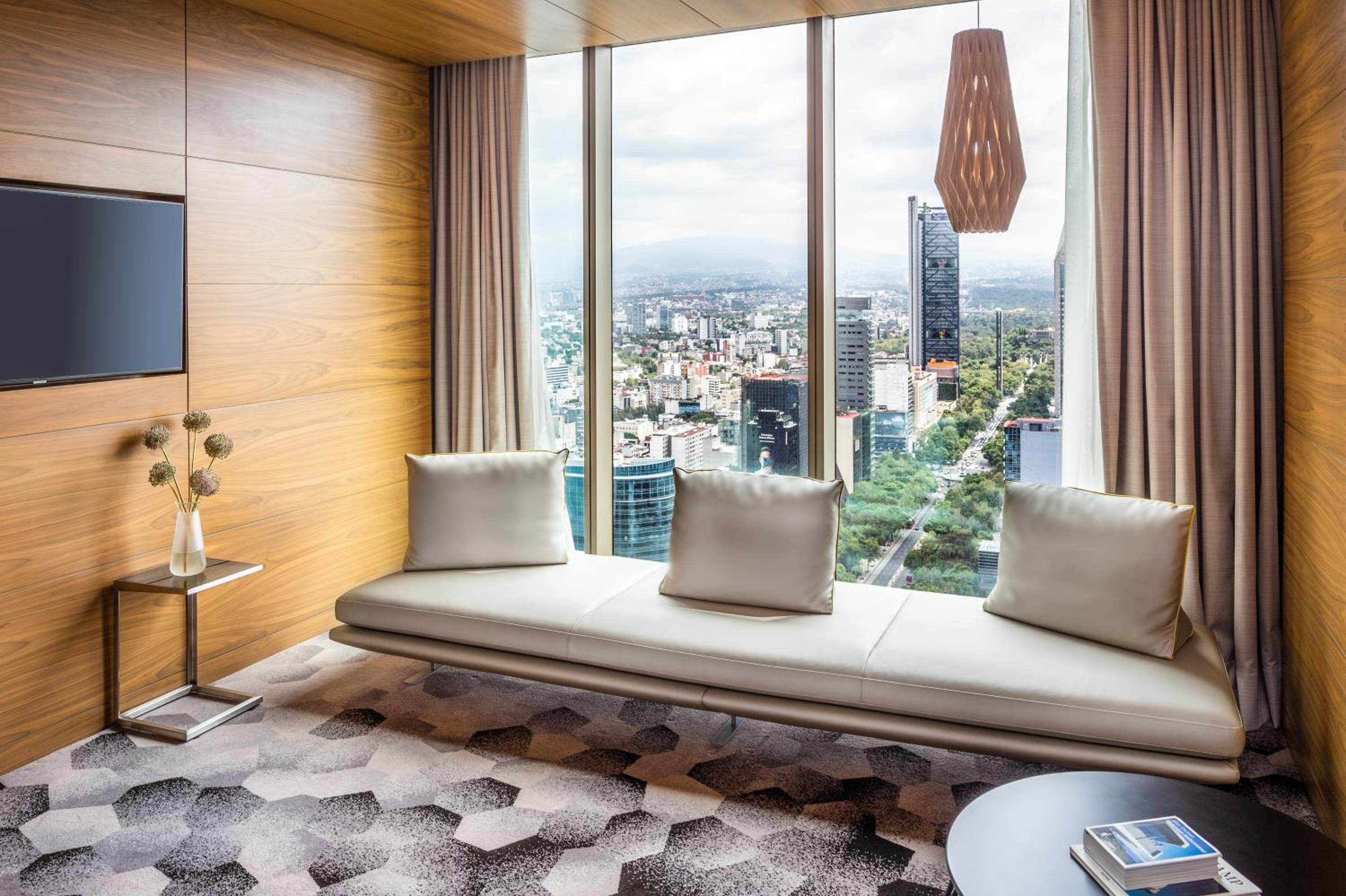 Junior Suite with Two Double Beds and Skyline View