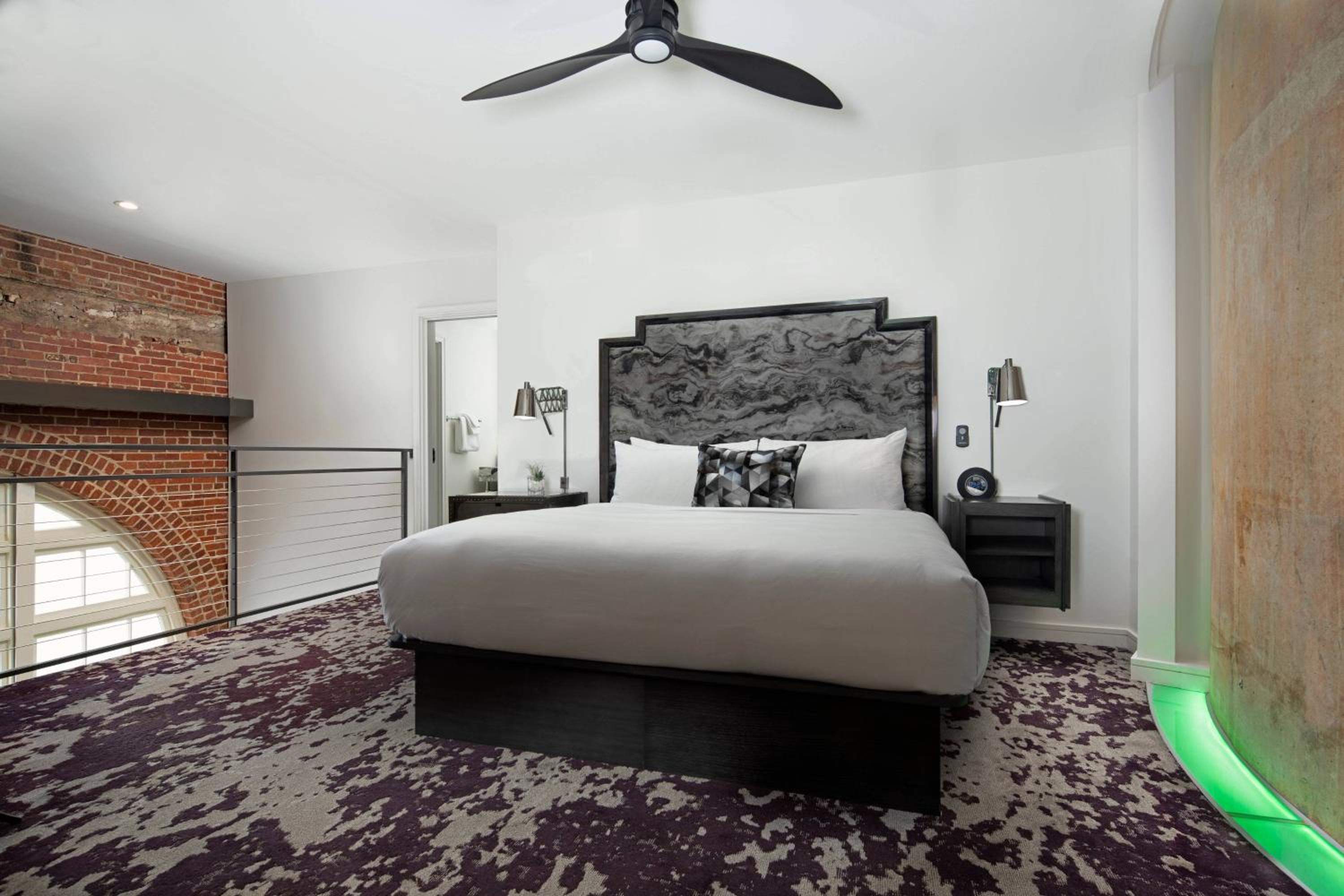 One-Bedroom Bi-Level King Loft with Sofa Bed