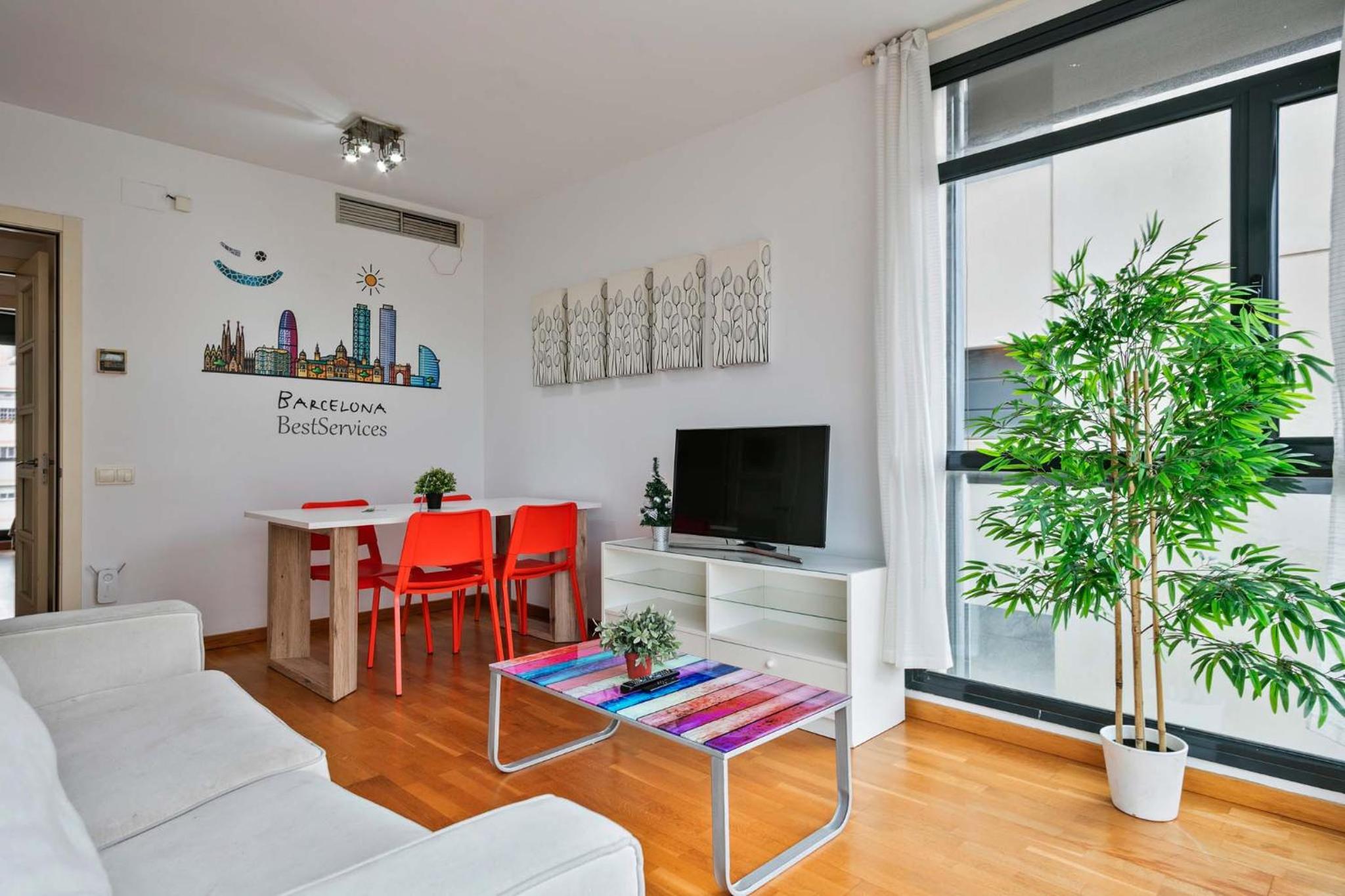 Apartamento de dos habitaciones