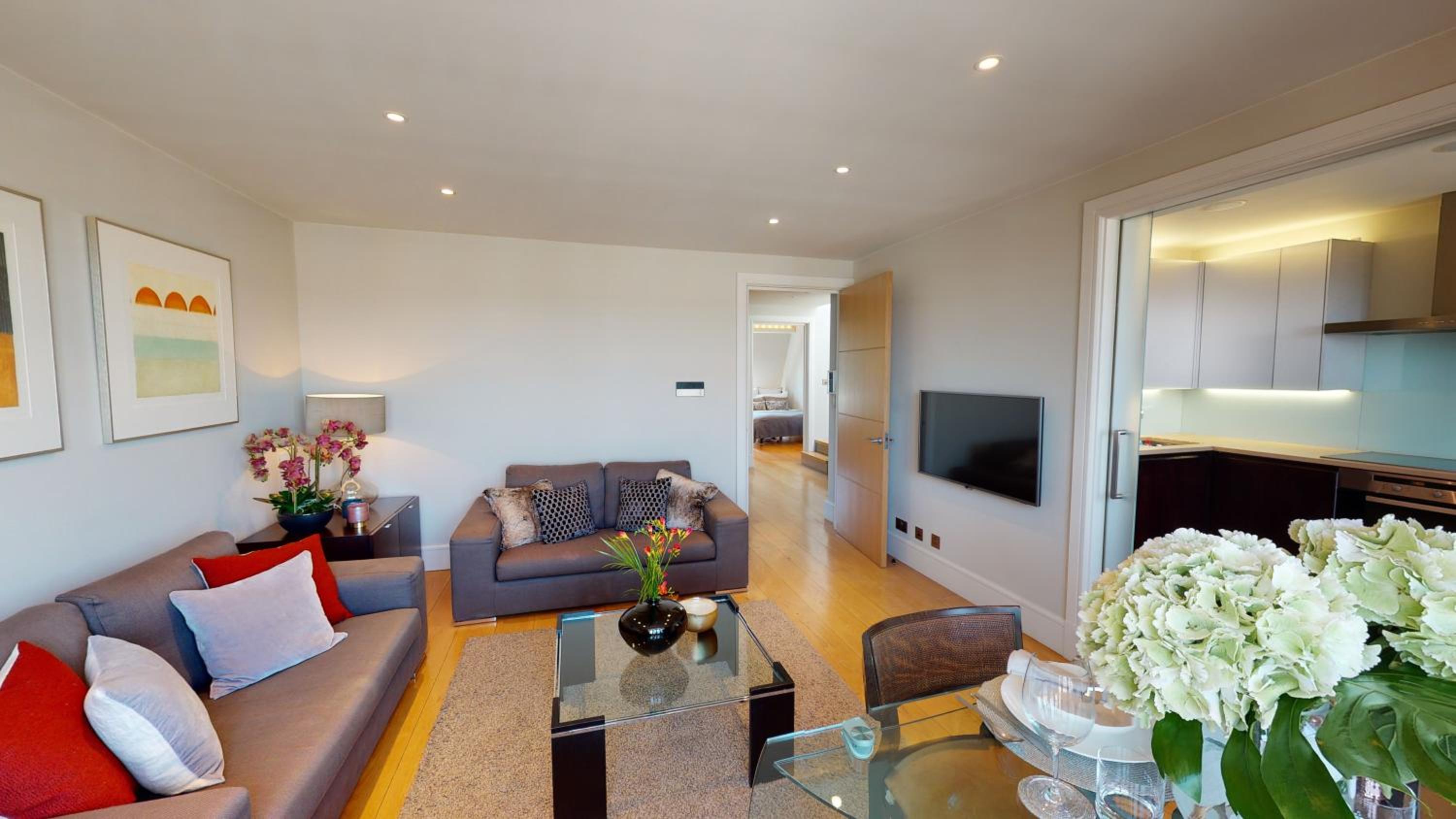 One-Bedroom Apartment with Terrace
