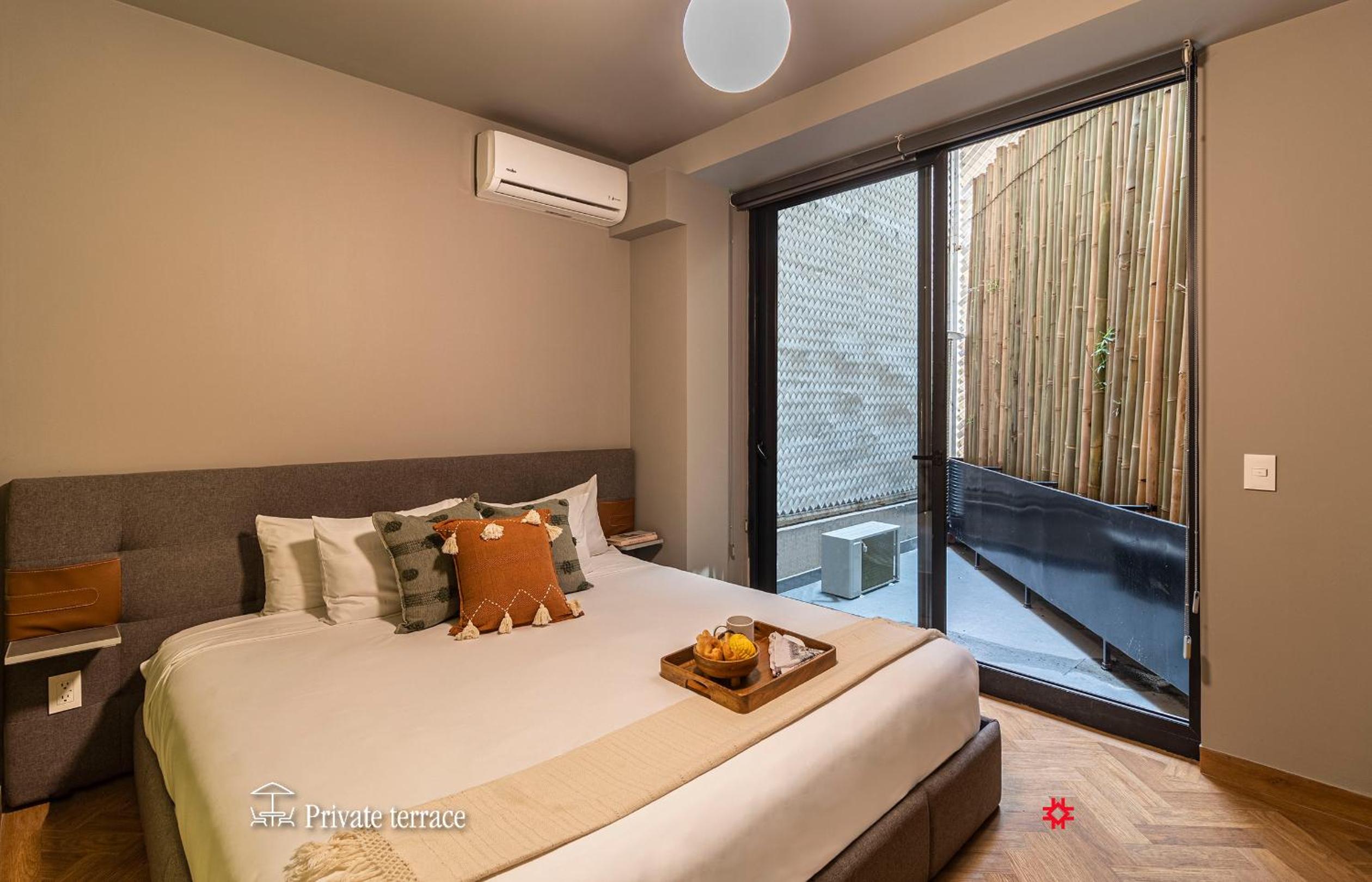One bedroom deluxe studio with terrace