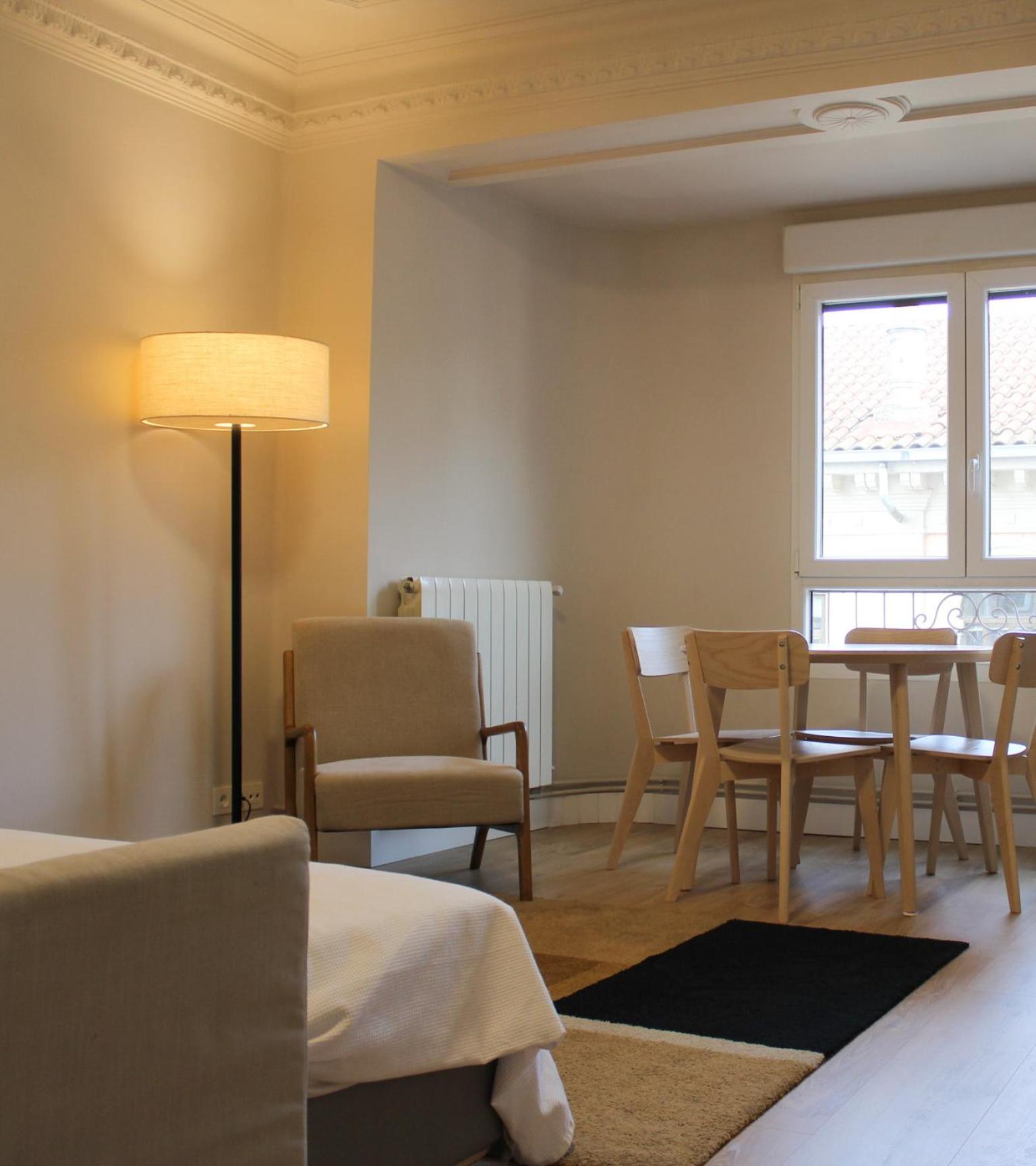 Apartamento de dos habitaciones
