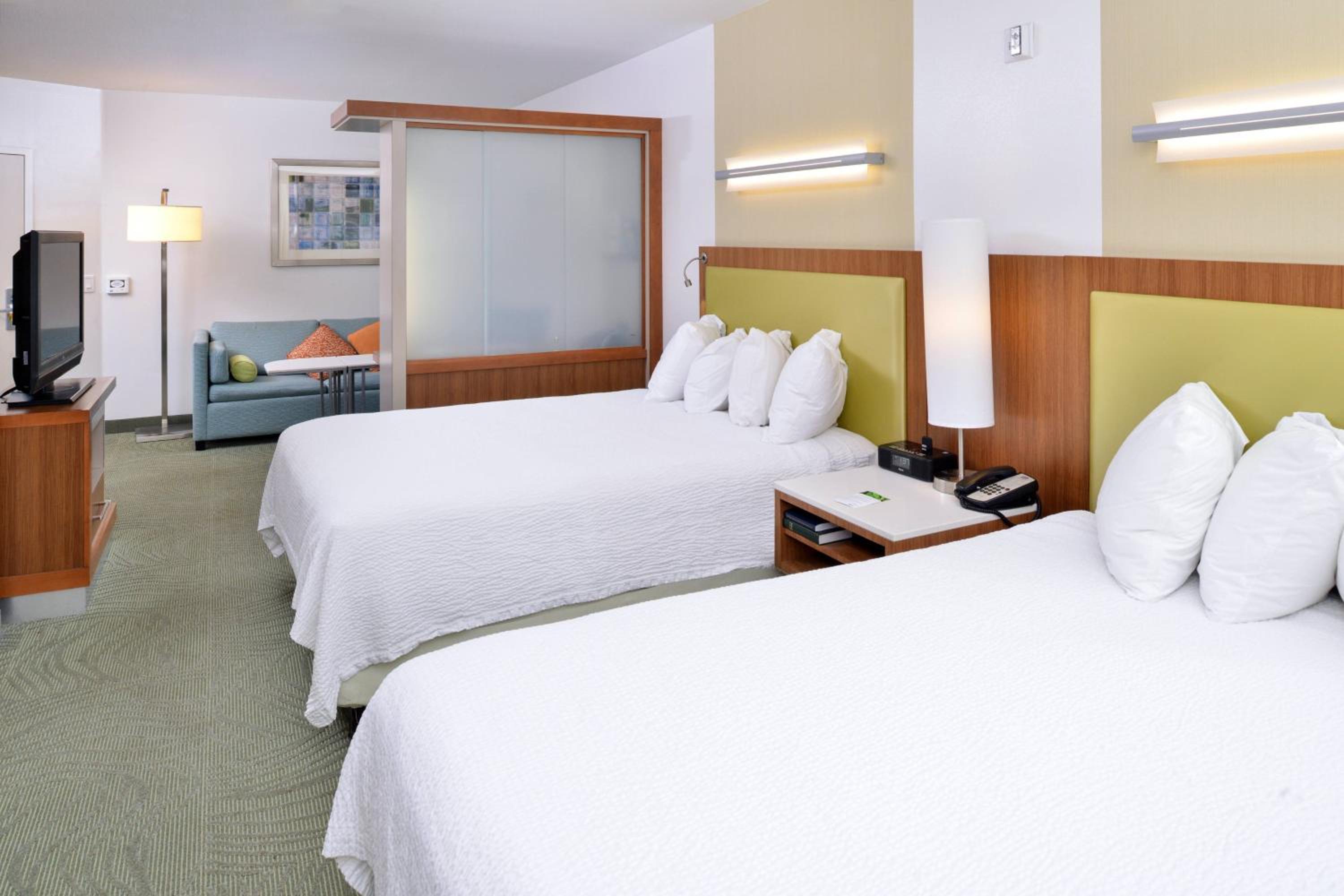 Queen Suite with Two Queen Beds and Trundle Sofa - Photo 2