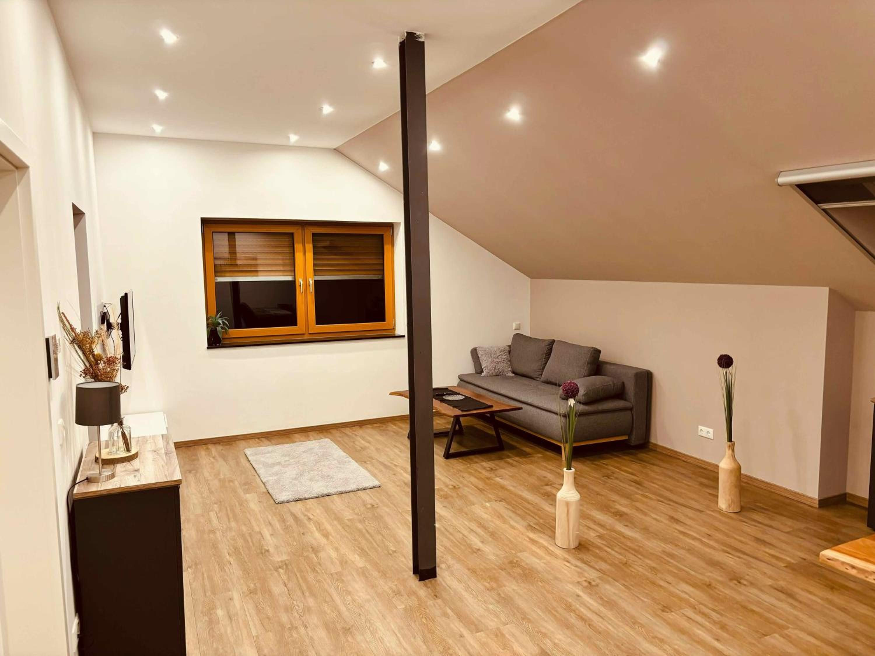 Two-Bedroom Deluxe Apartment with Garden View