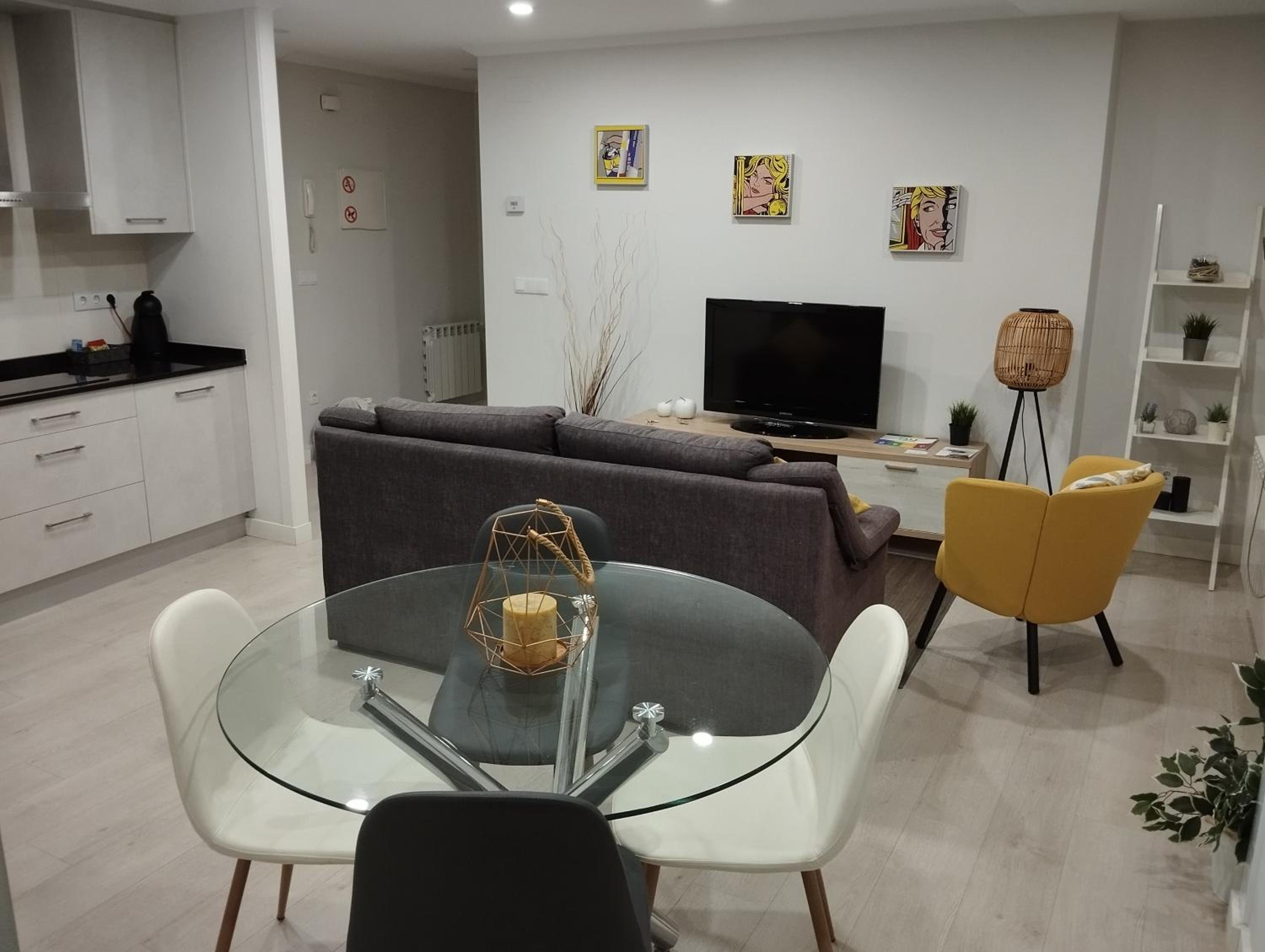 Apartamento de dos habitaciones
