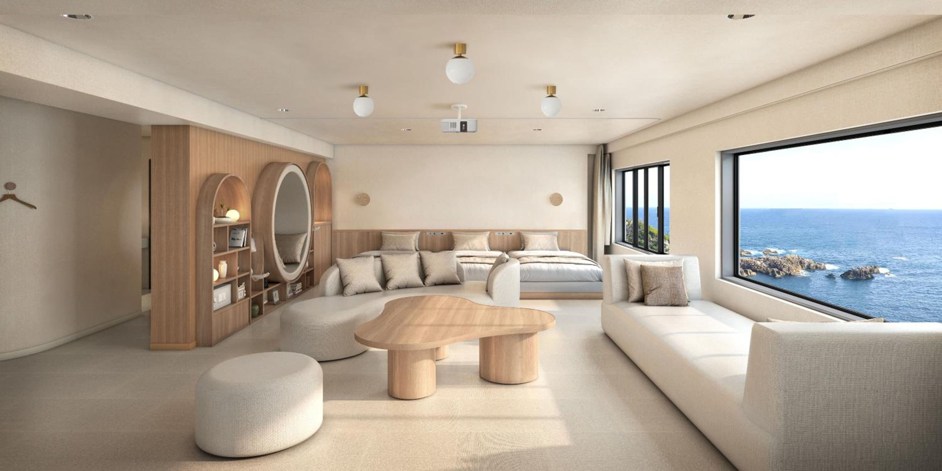 Triple Room with Sea View