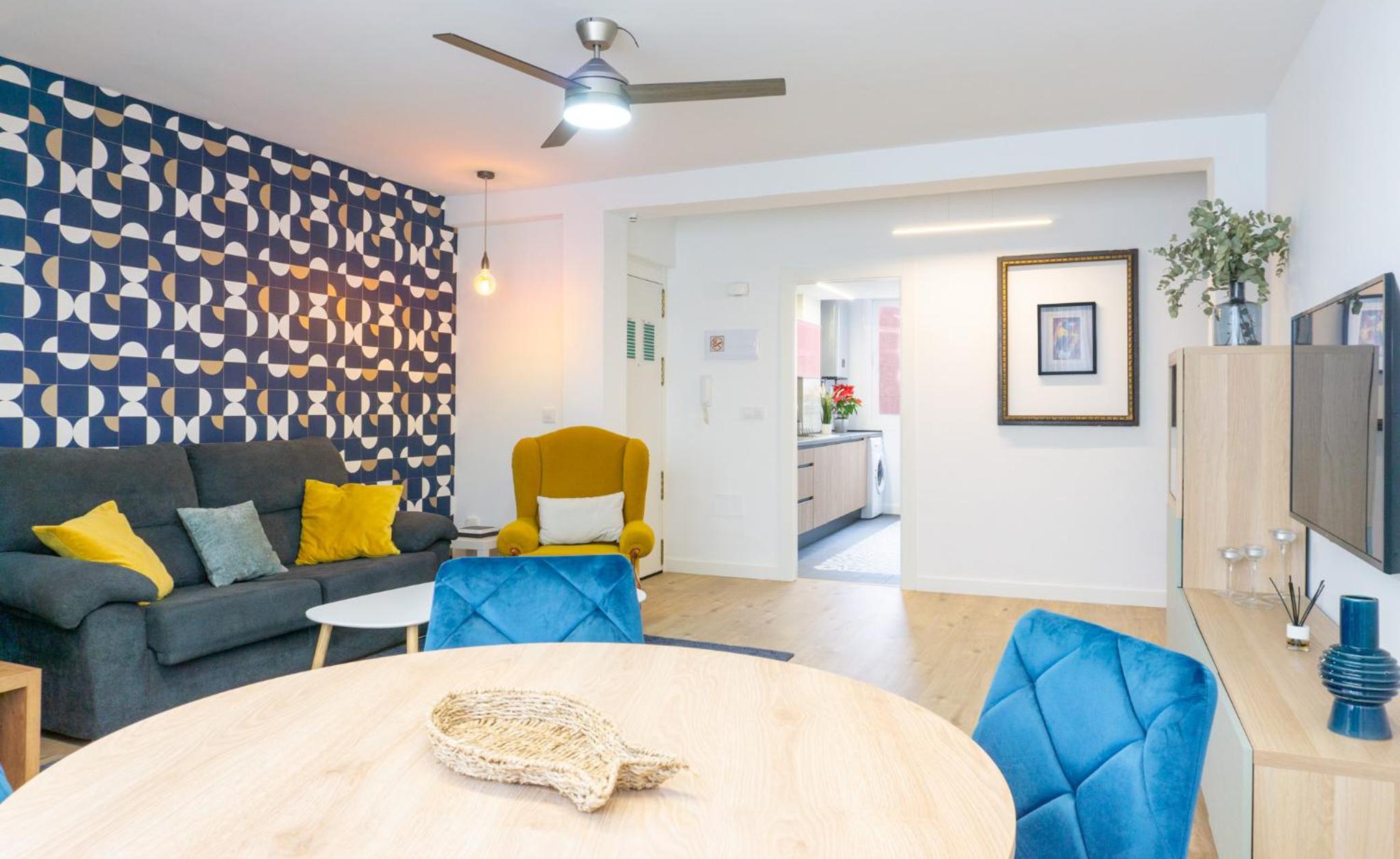 Apartamento de dos habitaciones