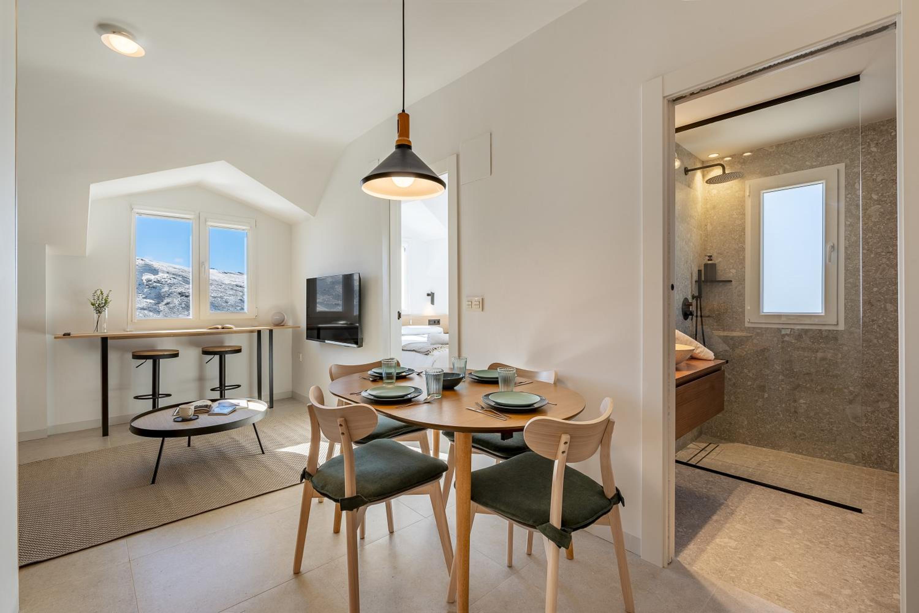 Apartamento de una habitación superior
