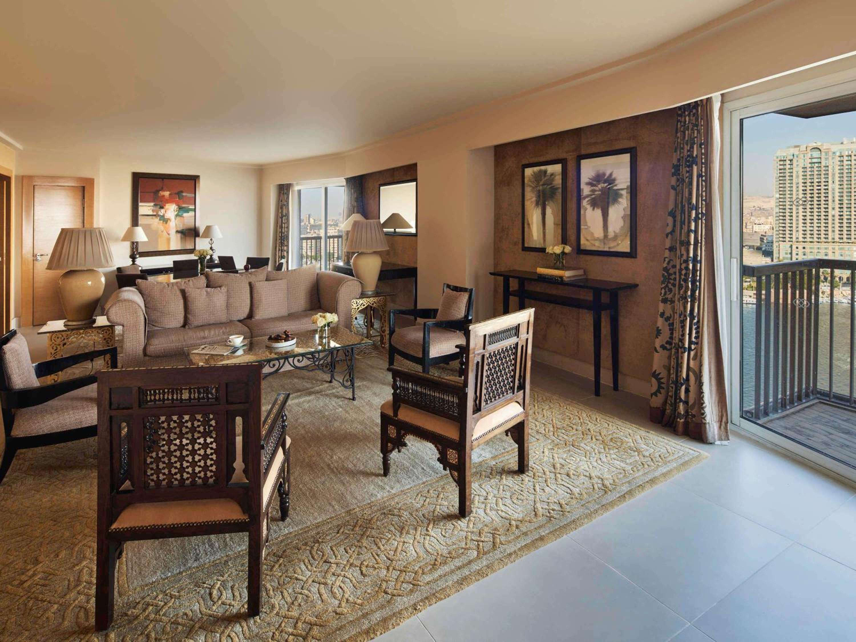 Opera Suite with Panoramic Nile View King Bed