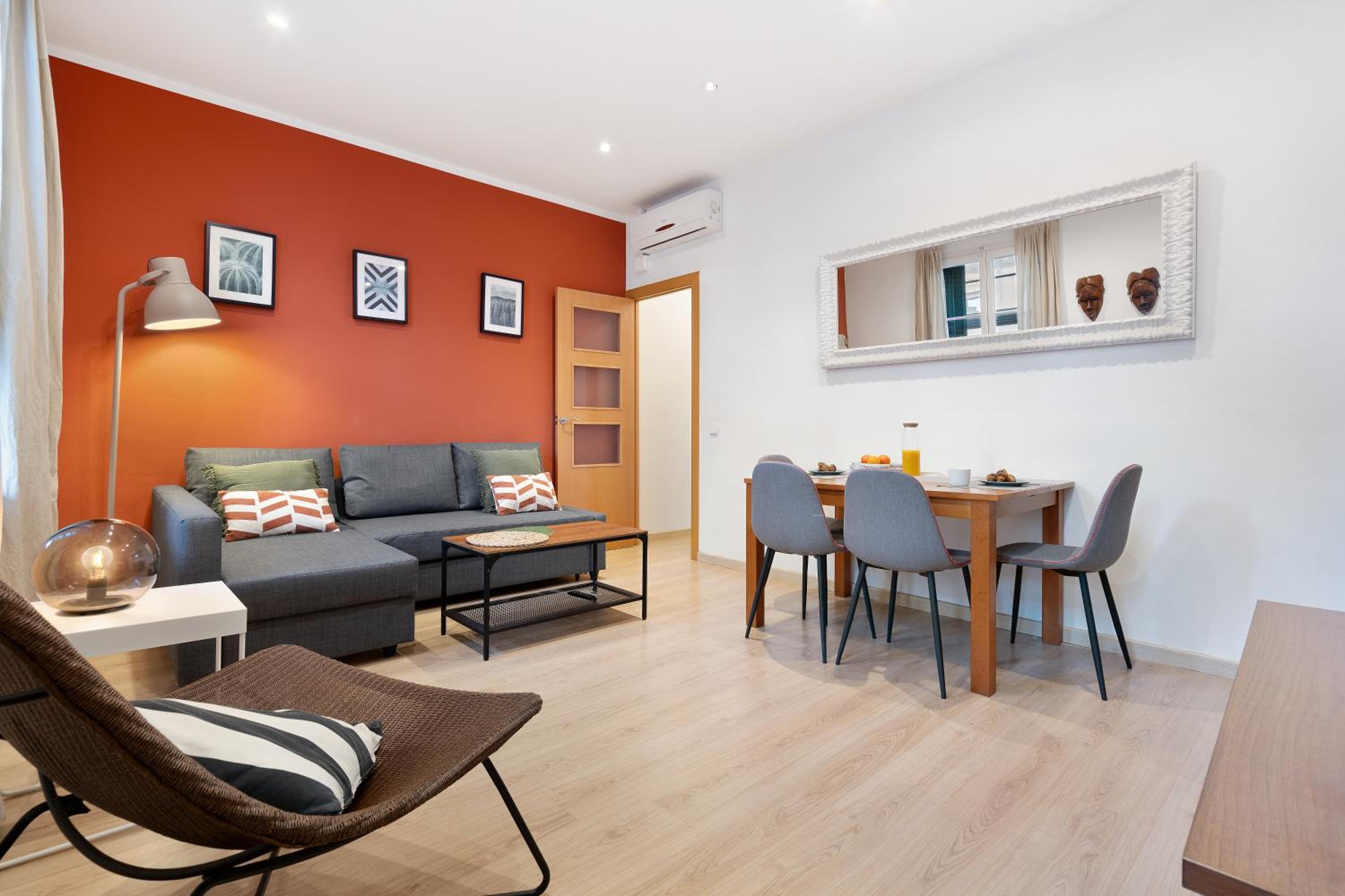 Apartamento de dos habitaciones